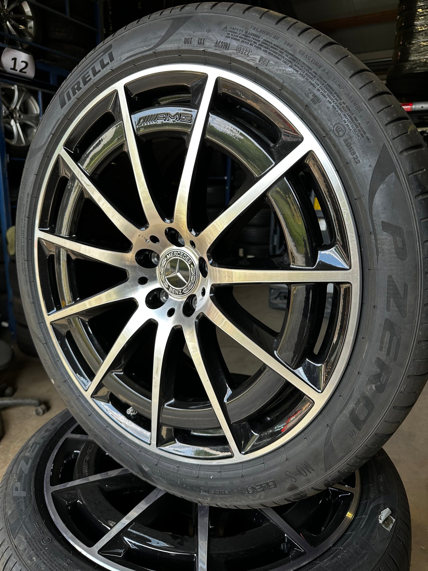 Като Нови Оригинал Mercedes EQS Klasse AMG 21 Zoll W297 V297 21 цола AMG джанти летен комплект летни гуми