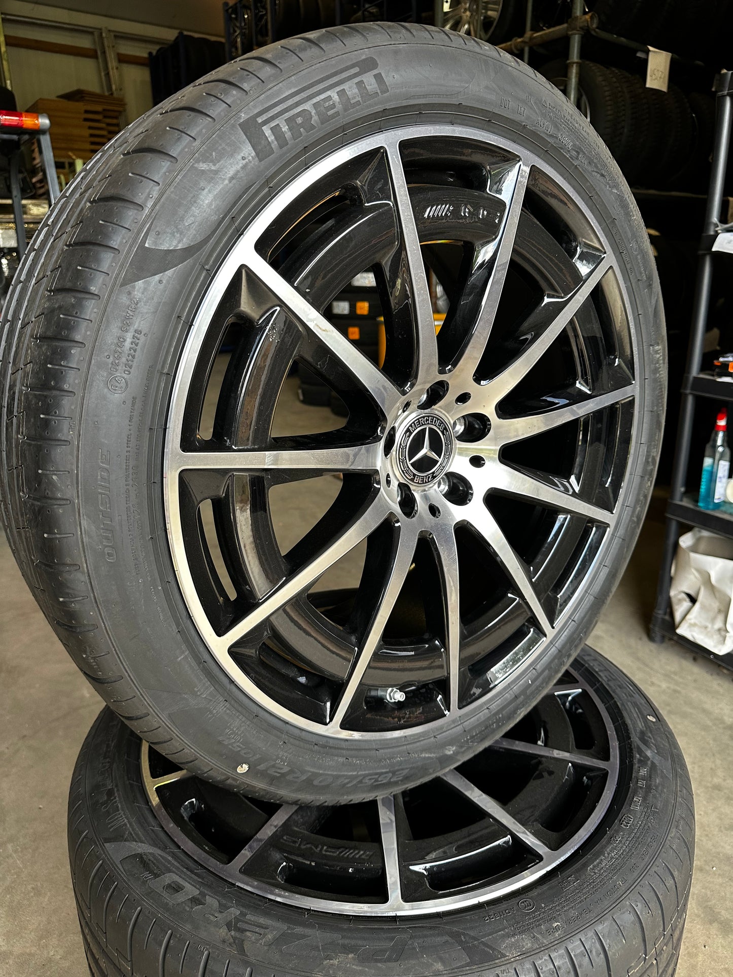 Като Нови Оригинал Mercedes EQS Klasse AMG 21 Zoll W297 V297 21 цола AMG джанти летен комплект летни гуми