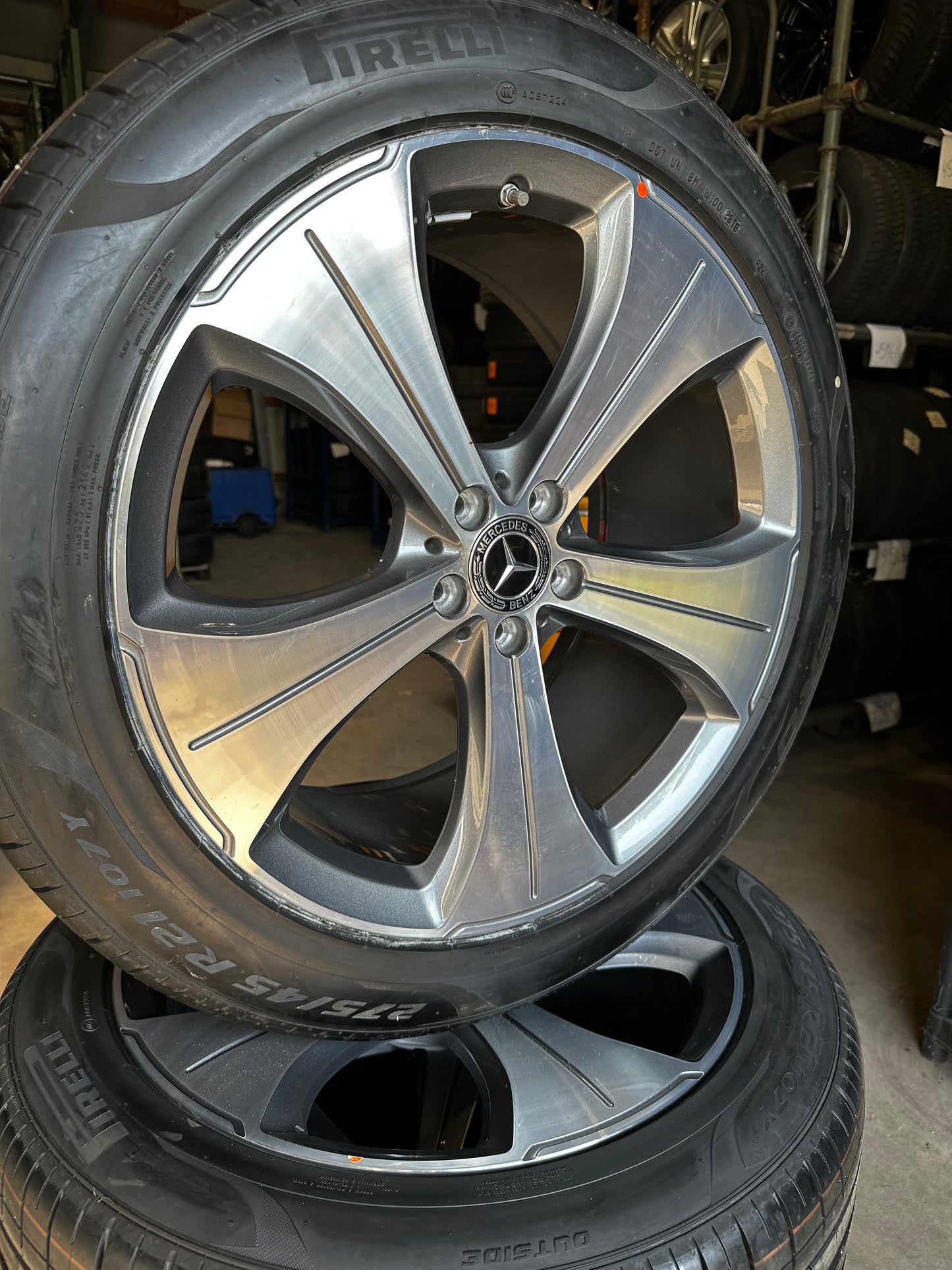 Mercedes GLS X167 W167 21 Zoll Мерцедес ГЛС 21 цола джанти летен комплект летни гуми