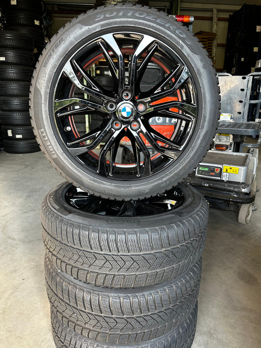 Оригинал BMW X1 X2 F48 F39 18 Zoll Бмв 225 50 18 цола зимен комплект зимни гуми 5x112