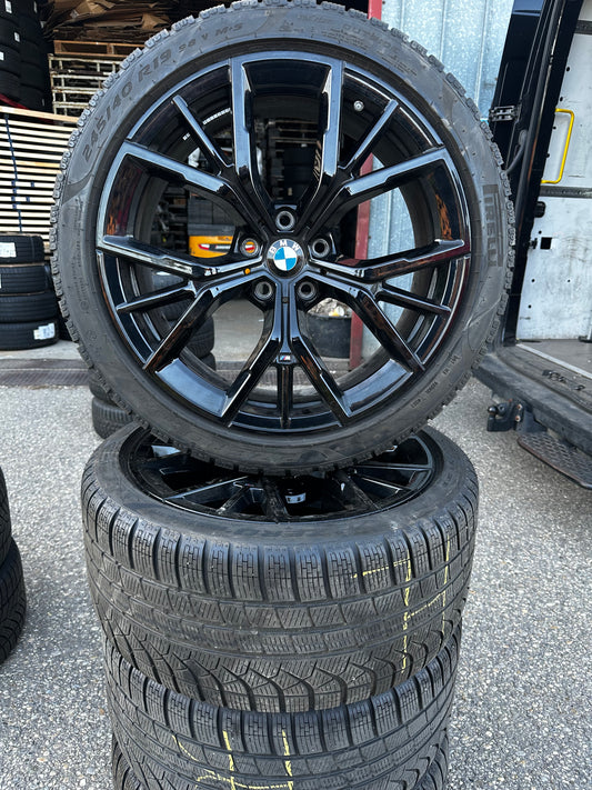 BMW 5er G30 G31 19 Zoll 845M Бмв 5-та серия 19 цола 845М Алуминиеви джанти зимен комплект зимни гуми