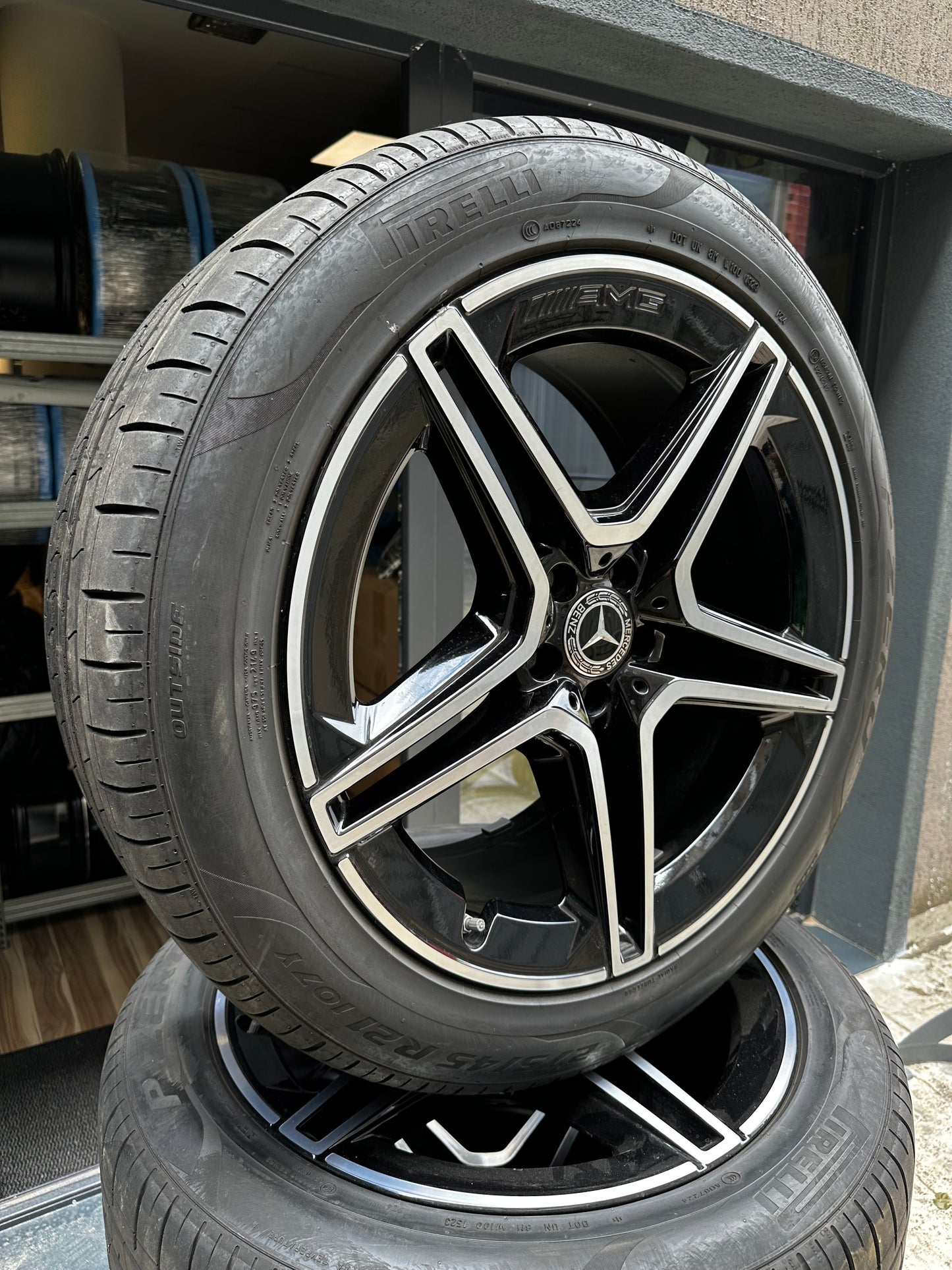 Оригинал Mercedes GLS X167 W167 21 Zoll AMG Мерцедес ГЛС 21 цола АМГ джанти летен комплект летни гуми