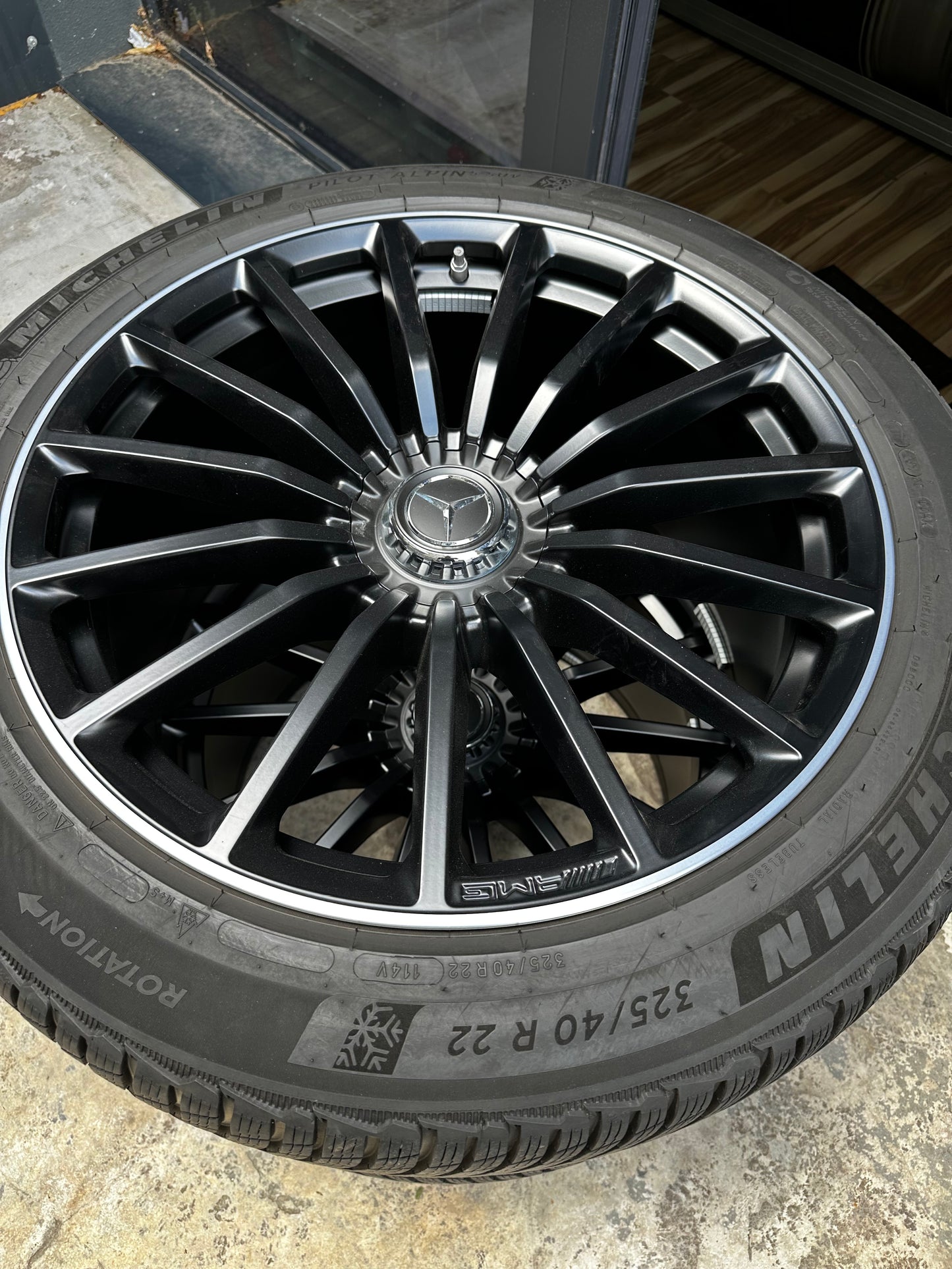 Оригинал Mercedes GLS63 22 Zoll AMG Мерцедес ГЛС63 X167 W167 22 цола джанти зимен комплект зимни гуми