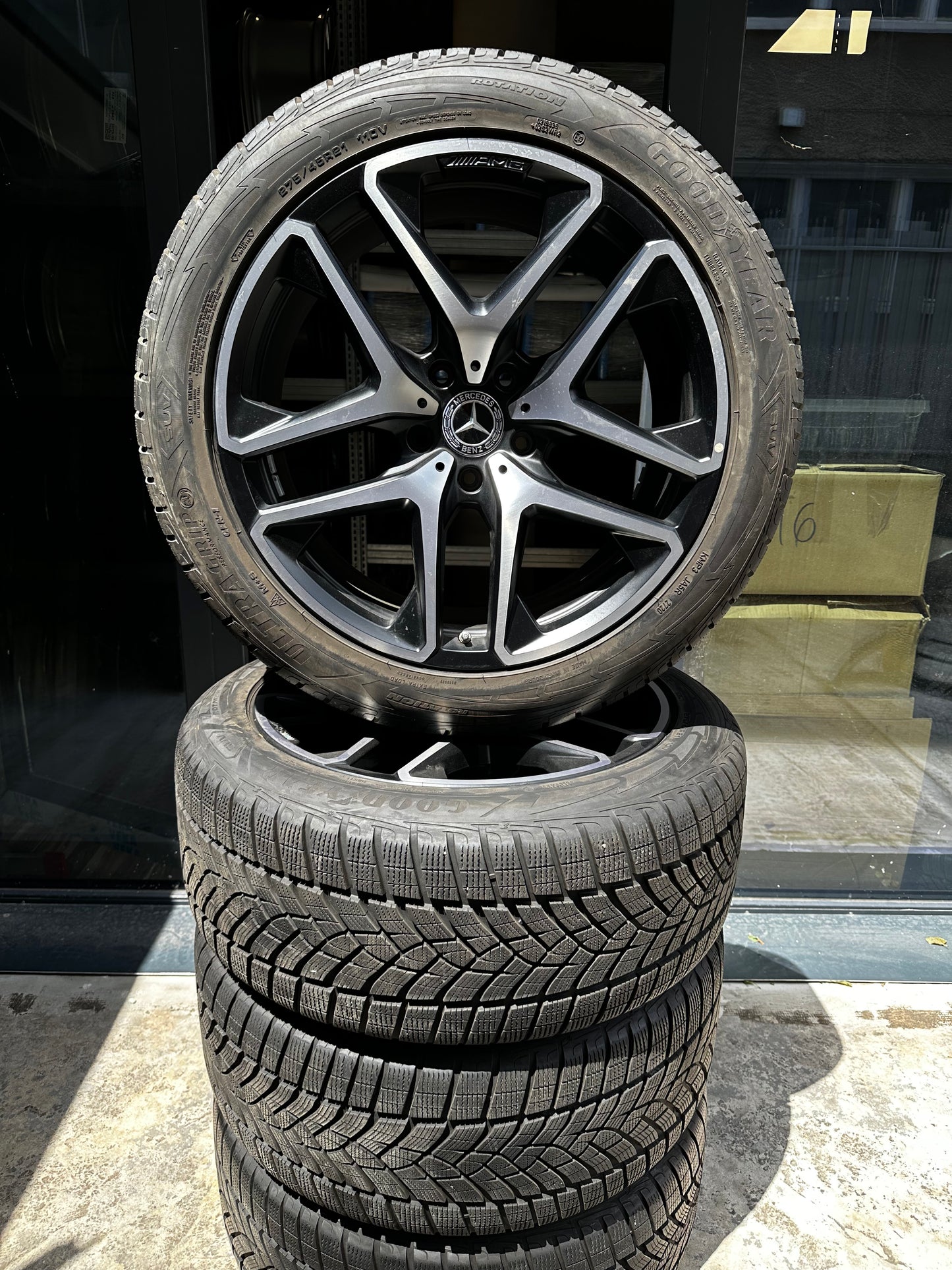 Оригинал Mercedes G63 AMG G klasse 21 Zoll  Мерцедес Г класа W463 21 цола AMG джанти зимен комплект зимни гуми