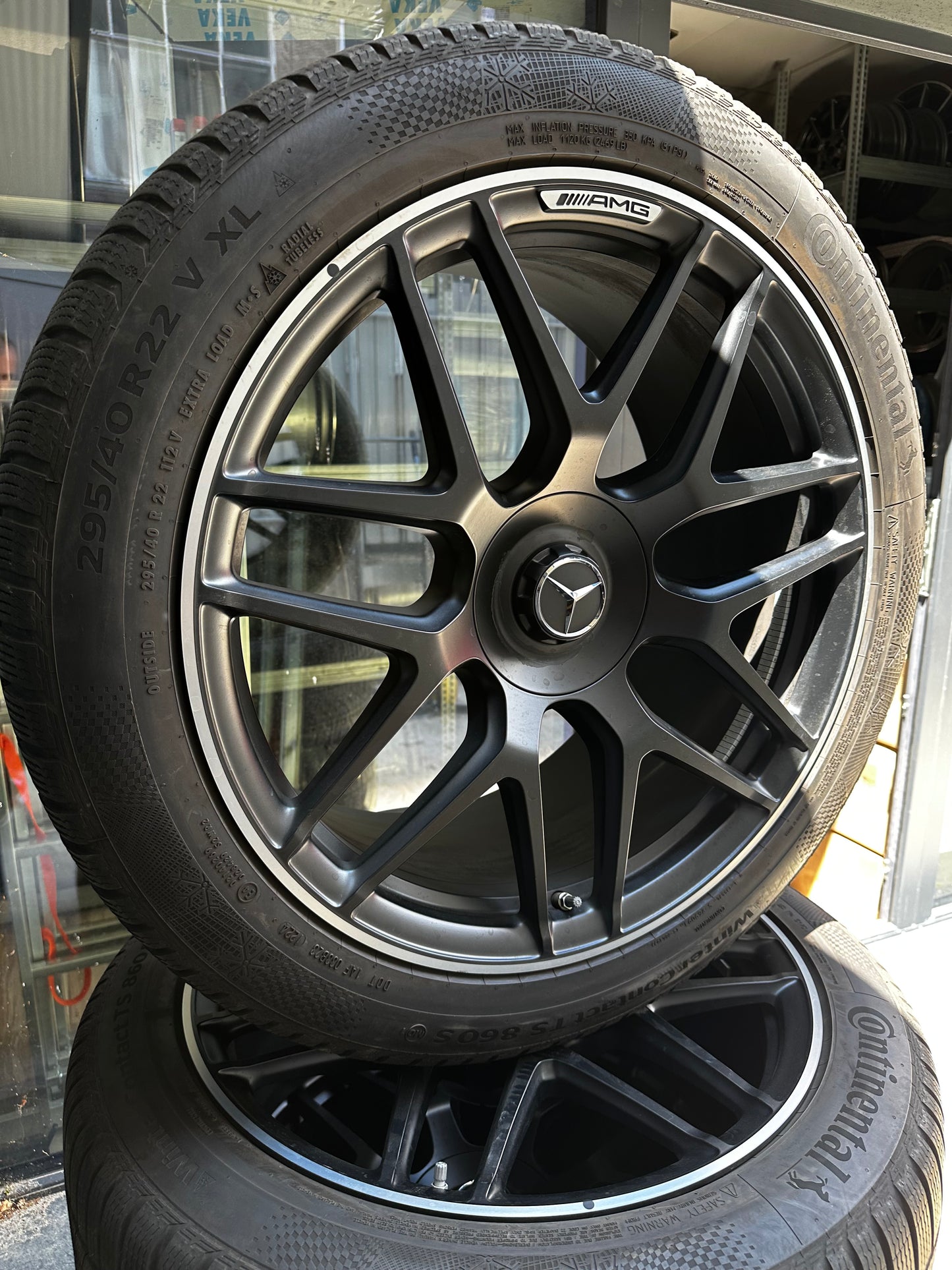 Оригинал Mercedes G63 AMG G klasse 22 Zoll  Мерцедес Г класа W463 22 цола AMG джанти зимен комплект зимни гуми
