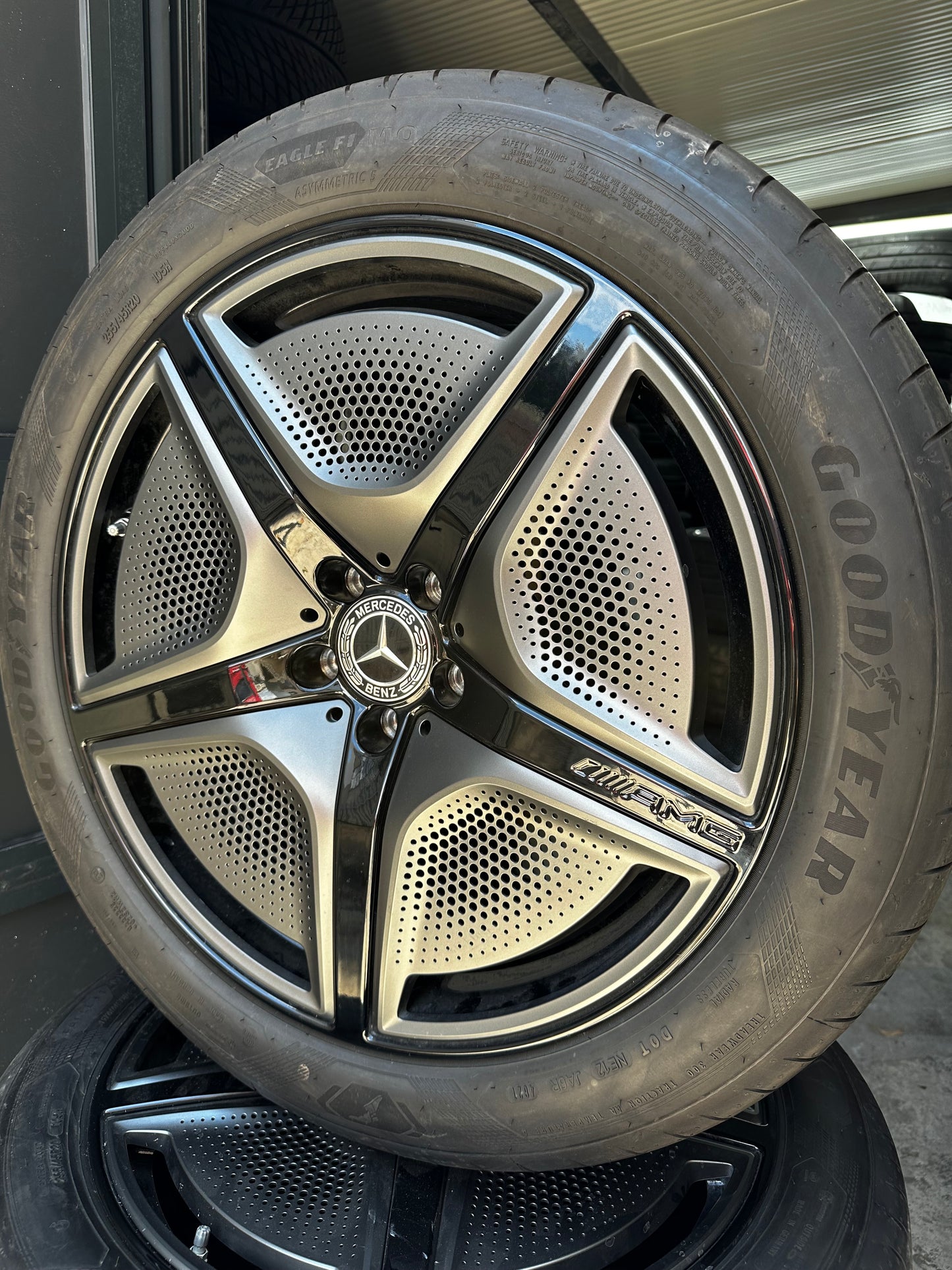 Като Нови Оригинал Mercedes EQS Klasse AMG 20 Zoll W297 V297 20 цола AMG джанти летен комплект летни гуми