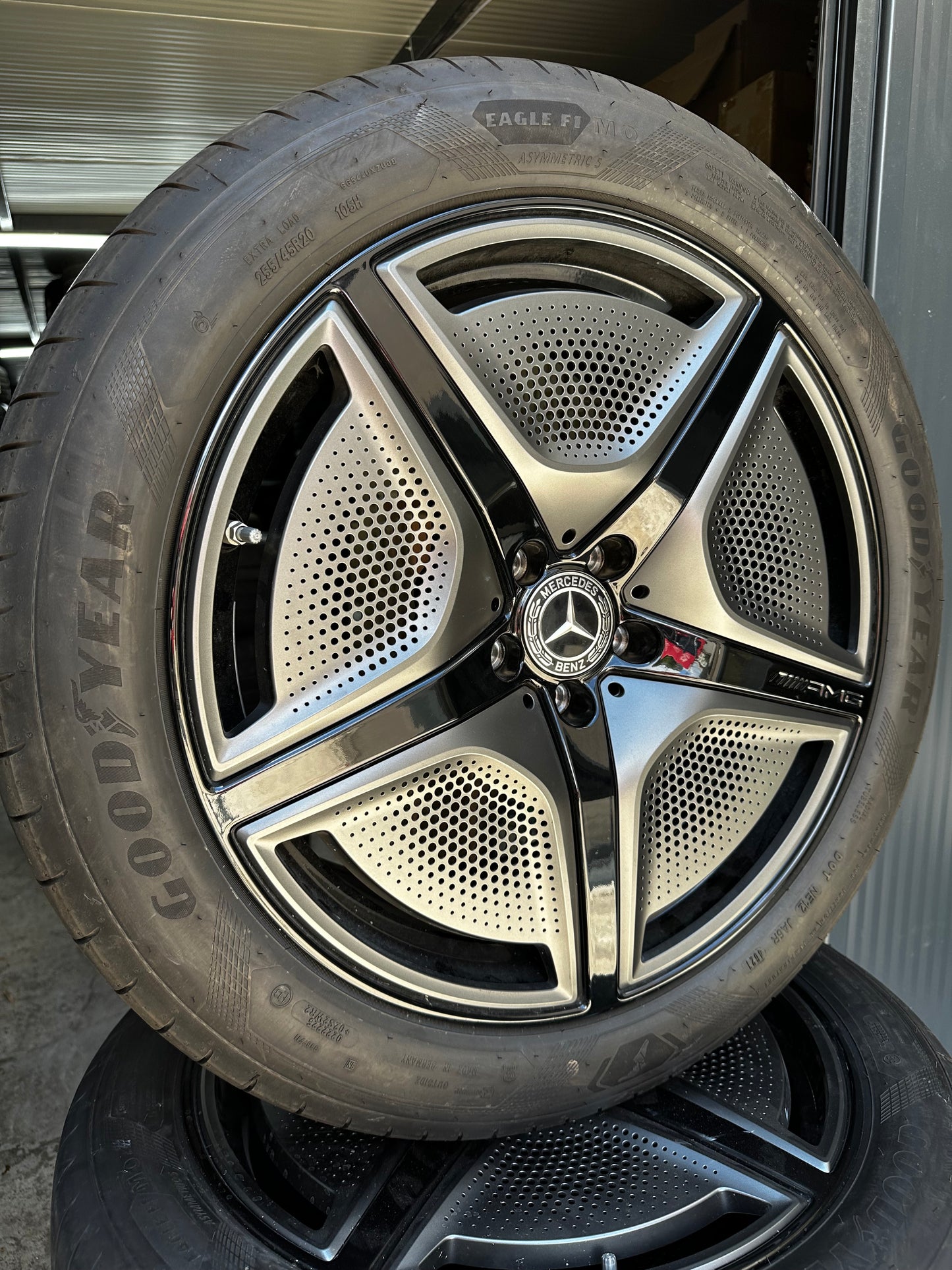 Като Нови Оригинал Mercedes EQS Klasse AMG 20 Zoll W297 V297 20 цола AMG джанти летен комплект летни гуми