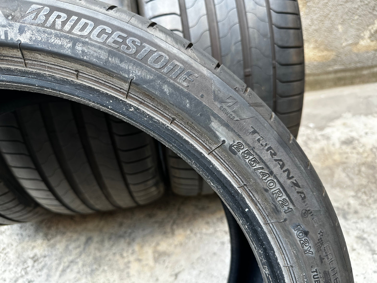 Употребявани летни Гуми Bridgestone Turanza 6 255/40 21 - 285/35 21 Цола Bmw*