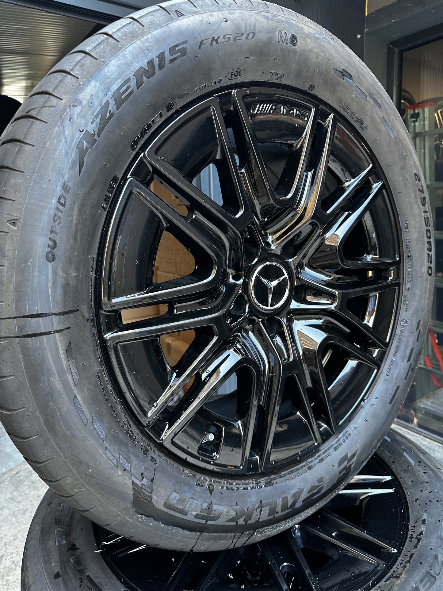 Оригинал Mercedes G Klasse W463 W465 AMG 20 Zoll Мерцедес Г класа W463 W465 20 цола AMG джанти летен комплект летни гуми