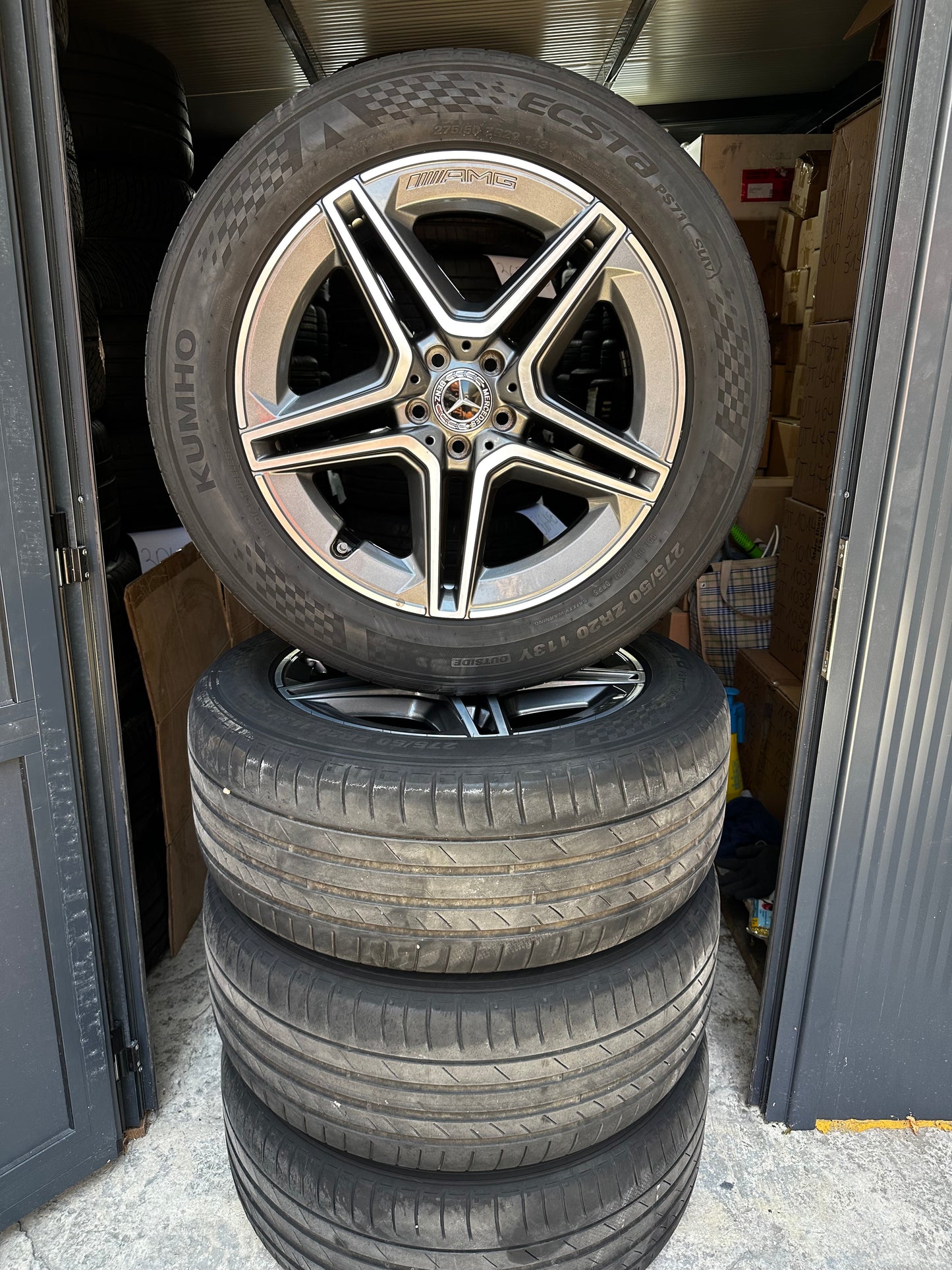 Оригинал Mercedes GLE V167 C167 W167 AMG 20 Zoll Мерцедес ГЛЕ 20 цола джанти летен комплект летни гуми