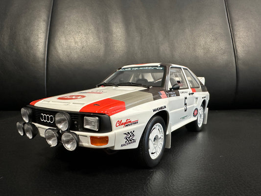Audi Sport quattro Olympus Rally 1986 Ottomobile Limitiert 310/999 1:18 OT1159 Ауди Спорт Рали 1986 Лимитирана