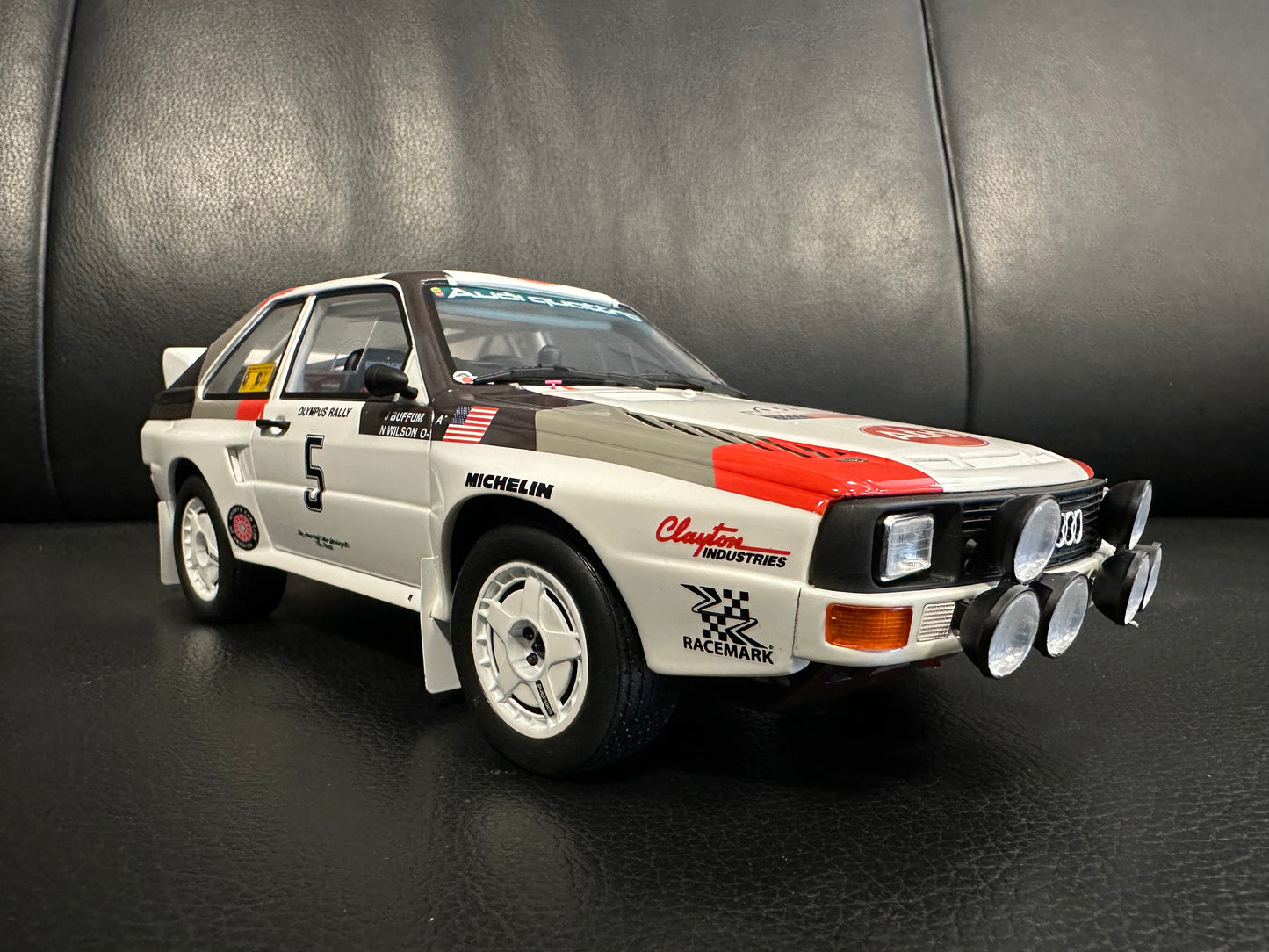 Audi Sport quattro Olympus Rally 1986 Ottomobile Limitiert 310/999 1:18 OT1159 Ауди Спорт Рали 1986 Лимитирана