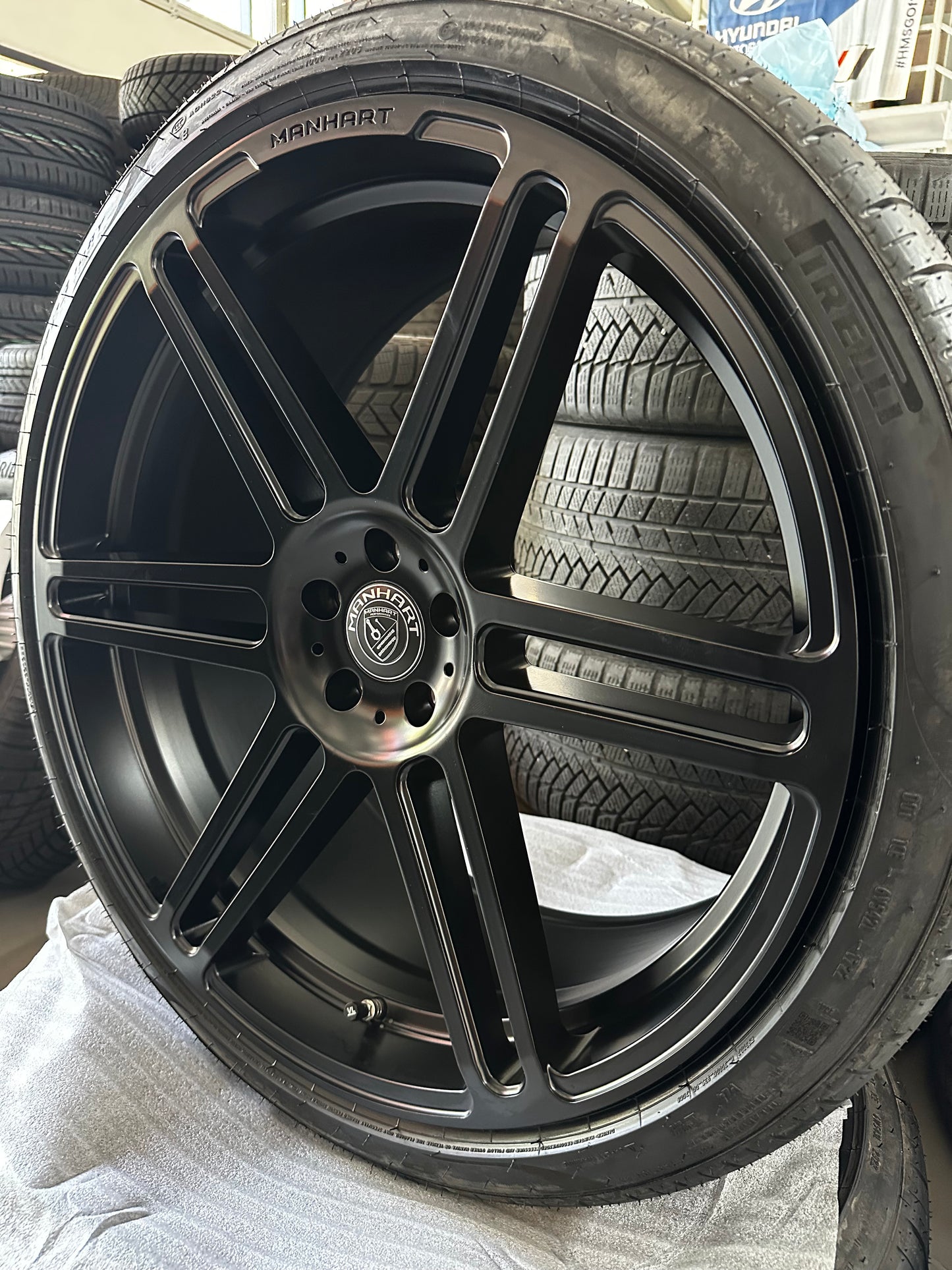 Нови MANHART Bmw X7 G07 23 Zoll БМВ Г07 Алуминиеви джанти 23 цола 10,5J ET45  12J ET45 5x112 летен комплект летни гуми