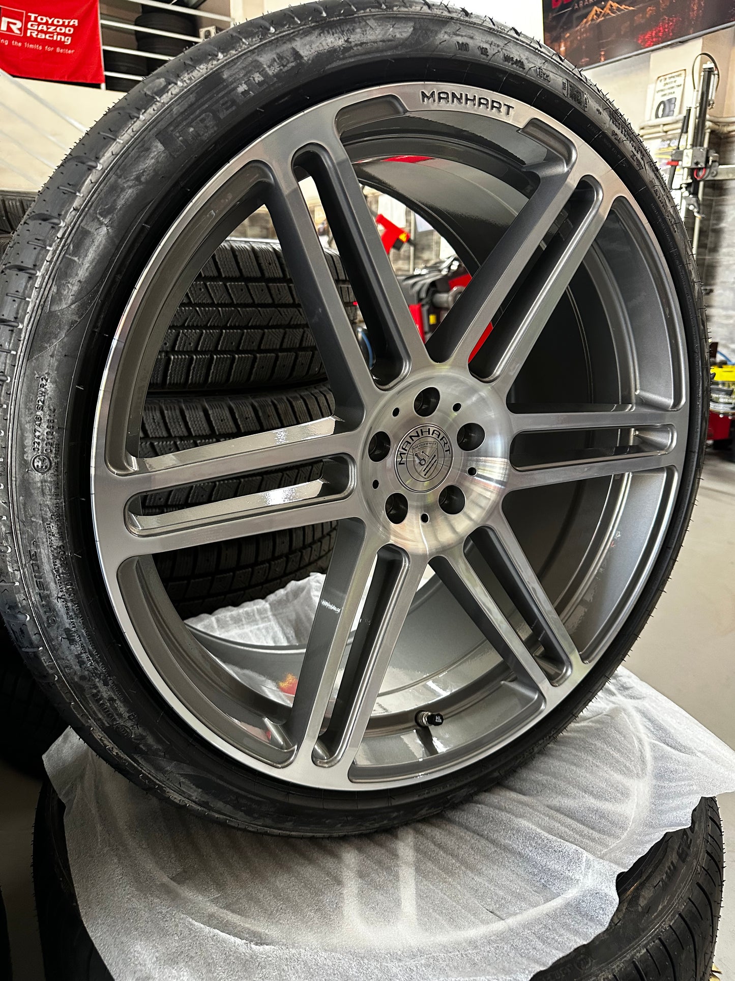 Нови MANHART Bmw X7 G07 23 Zoll БМВ Г07 Алуминиеви джанти 23 цола 10,5J ET45  12J ET45 5x112 летен комплект летни гуми