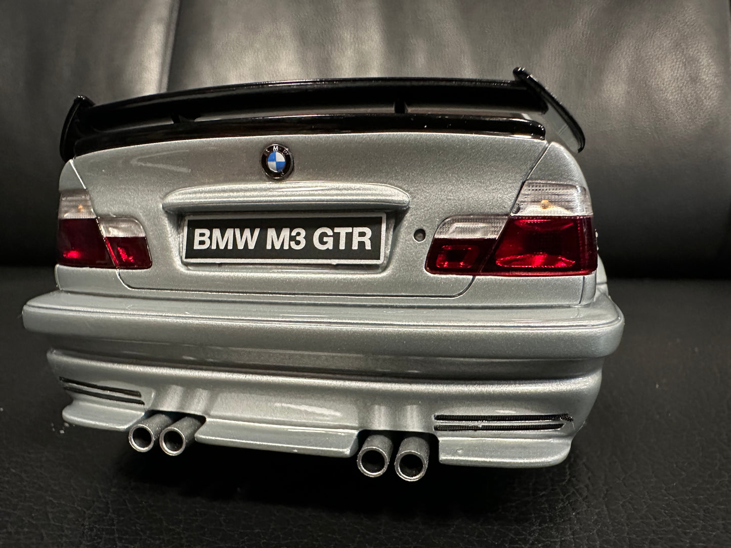 BMW M3 E46 GTR STREET 2001 SILVER OT1128 OTTOMOBILE Limitiert 1:18 Бмв M3 Е46 ГТР сив лимитирана