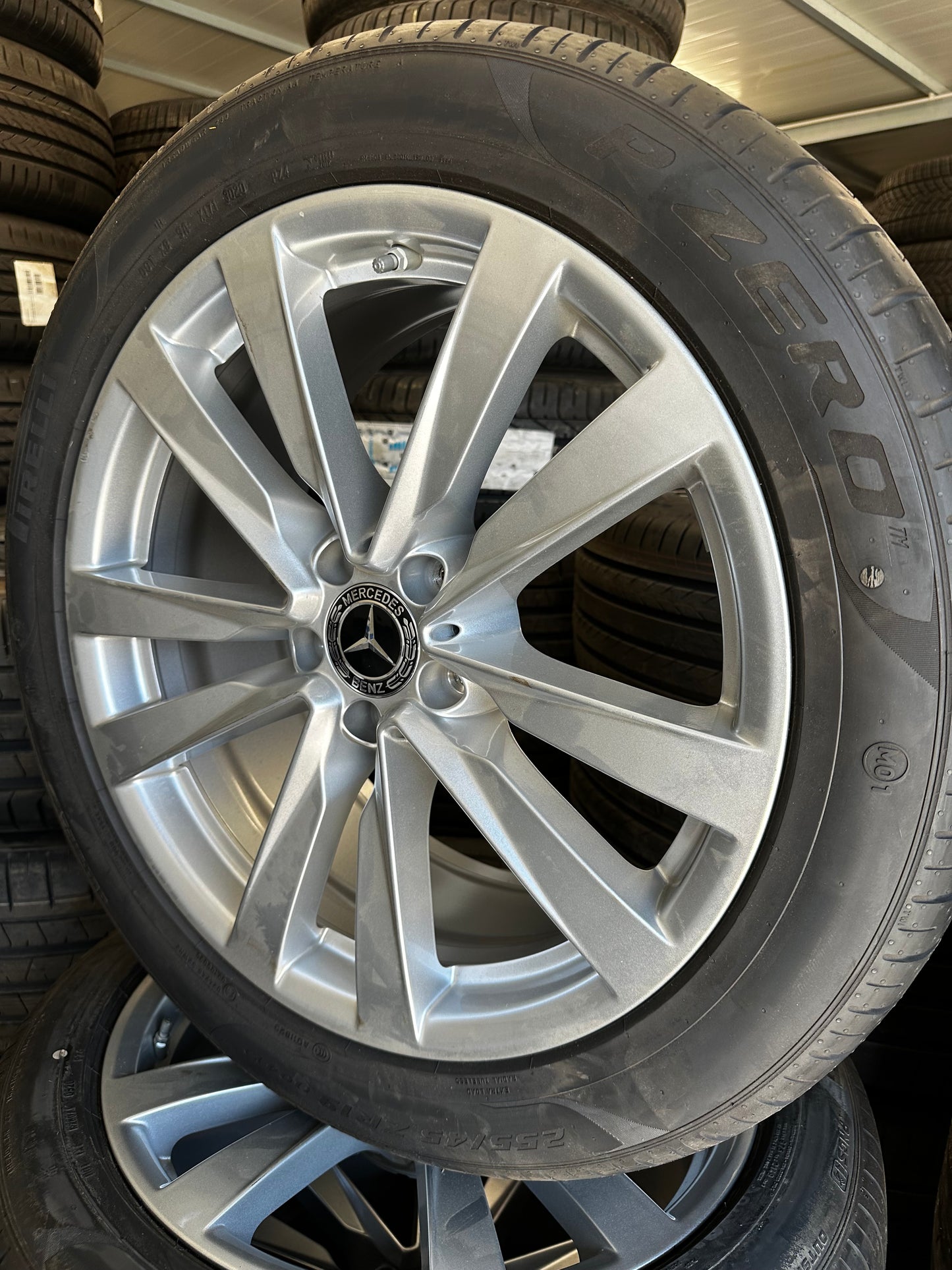 Като Нови Mercedes S Klasse W223 V223 19 Zoll Мерцедес С Класа W223 V223 19 Цола джанти летен комплект летни гуми