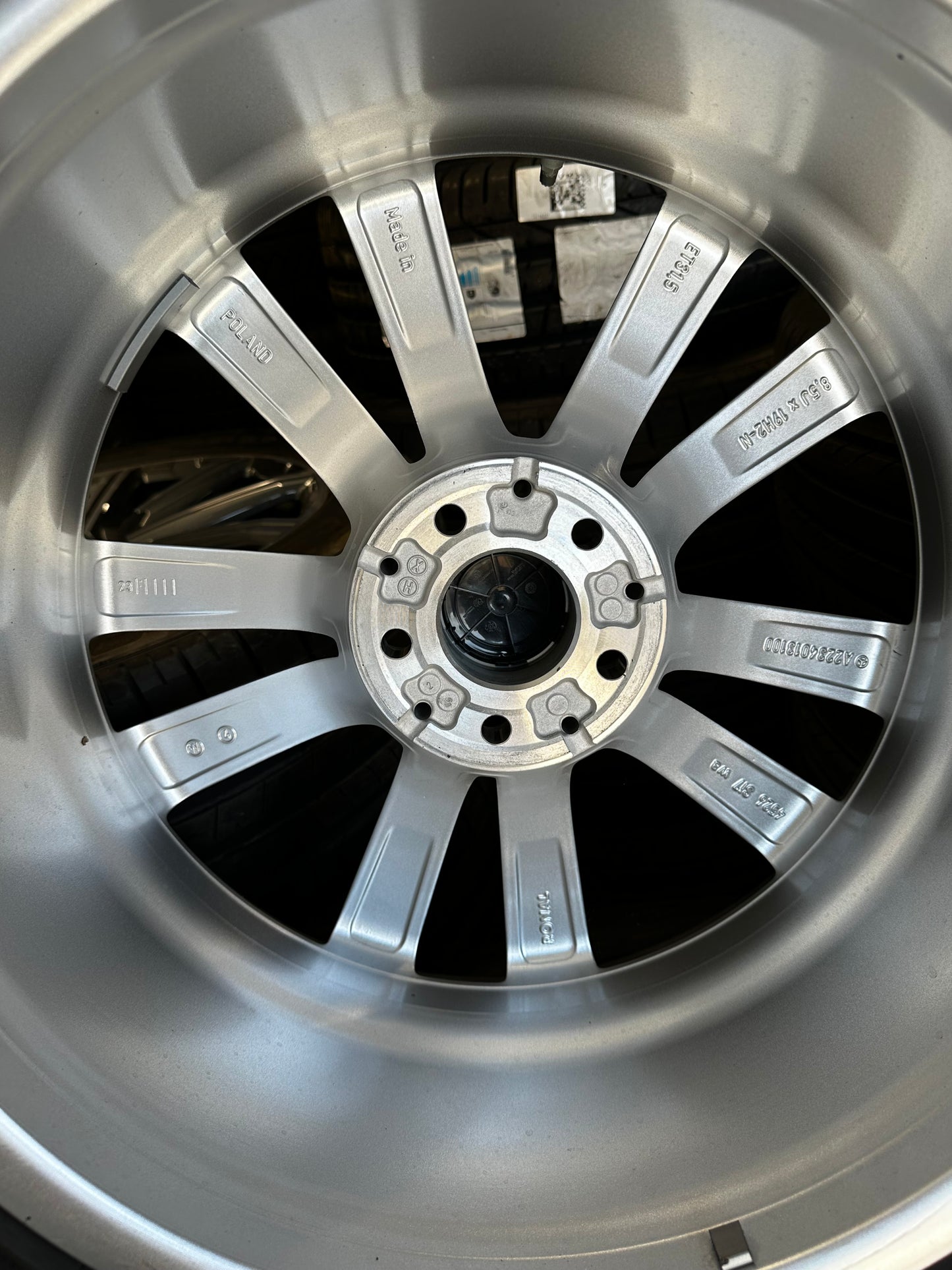 Като Нови Mercedes S Klasse W223 V223 19 Zoll Мерцедес С Класа W223 V223 19 Цола джанти летен комплект летни гуми