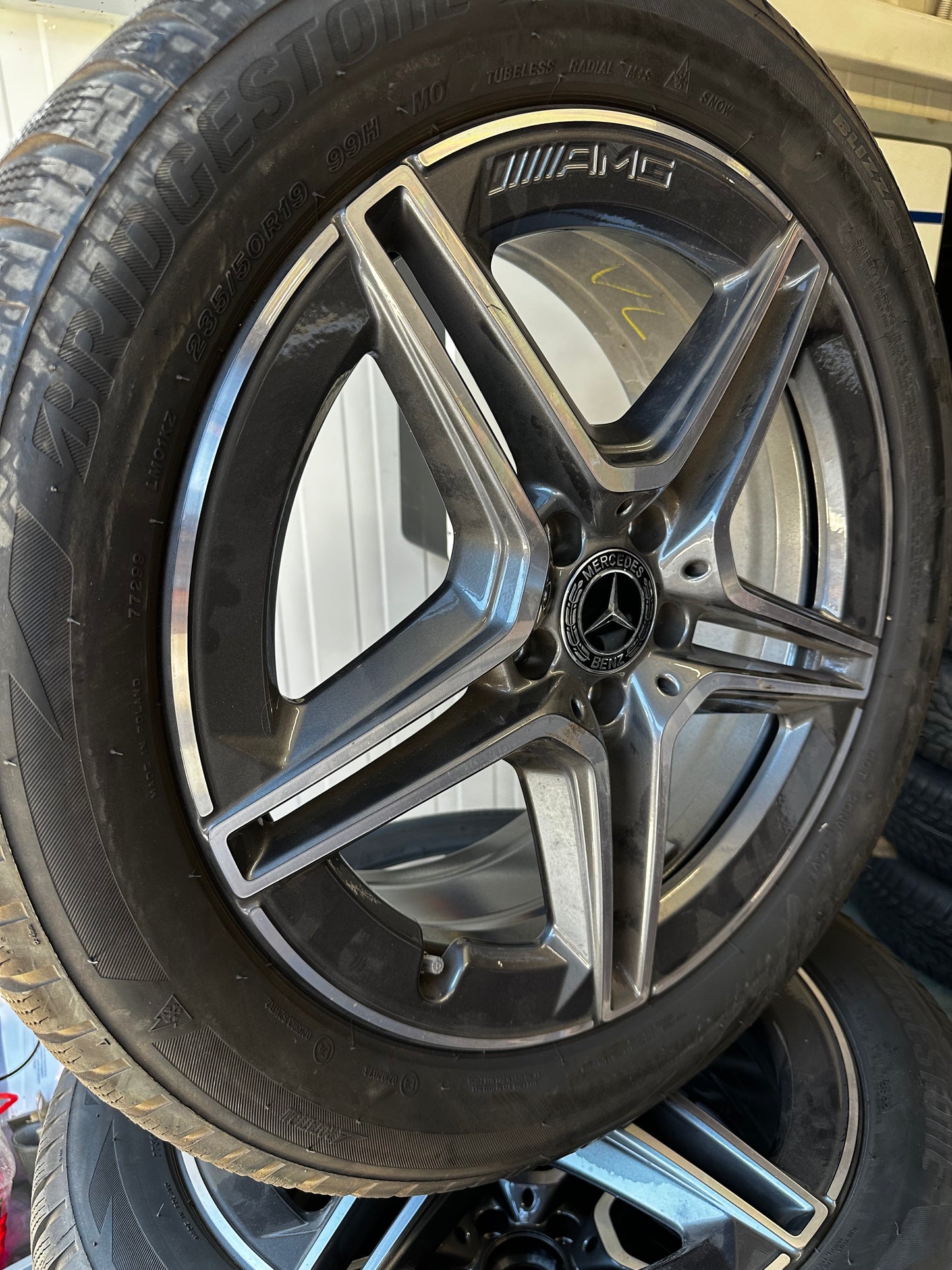 Mercedes GLA GLB H247 X247 18 Zoll AMG 19 Zoll Мерцедес ГЛА ГЛБ 19 цола алуминиеви джанти зимен комплект зимни гуми