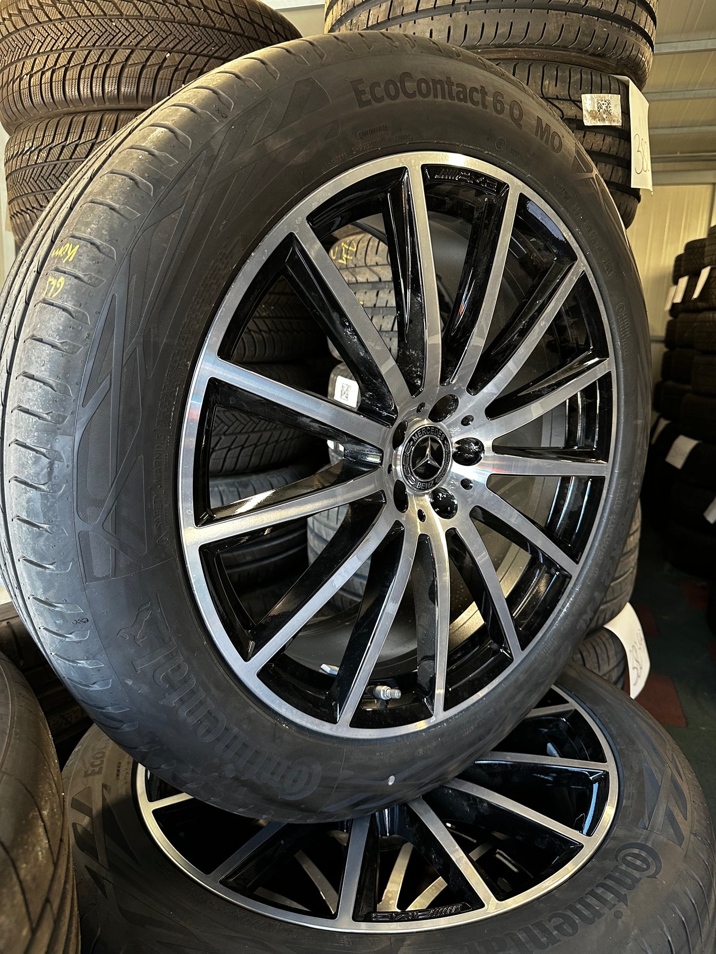 Оригинал като Нови Mercedes GLS X167 W167 22 Zoll AMG Мерцедес ГЛС 22 цола АМГ джанти летен комплект летни гуми