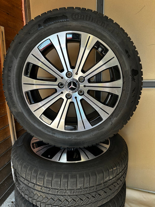 Mercedes EQA EQB H243 X243 18 Zoll Мерцедес 18 цола джанти зимен комплект зимни гуми