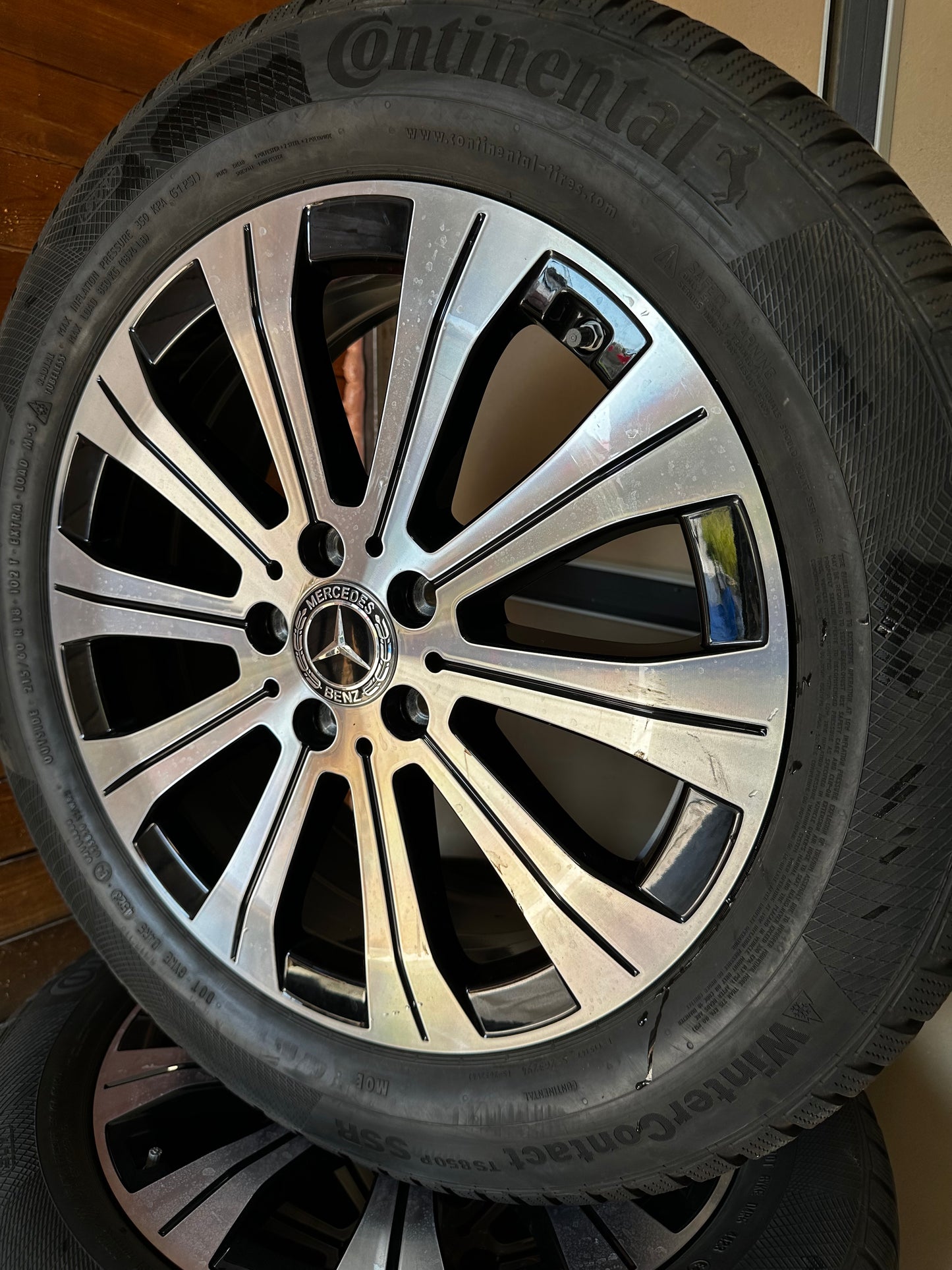Mercedes EQA EQB H243 X243 18 Zoll Мерцедес 18 цола джанти зимен комплект зимни гуми