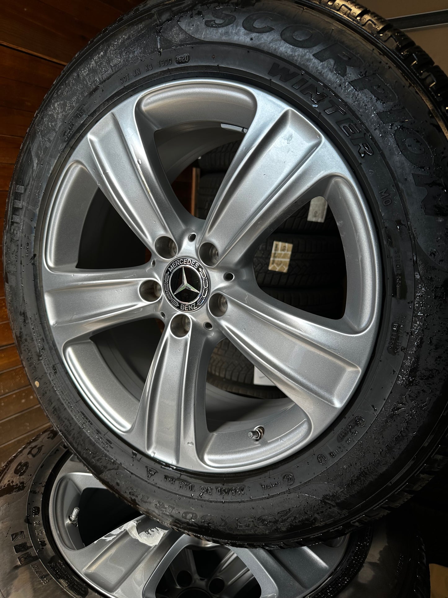 Оригинал Mercedes GLC Klasse W253 18 Zoll Мерцедес Глц класа W253 X253 C253 18 цола джанти зимен комплект зимни гуми
