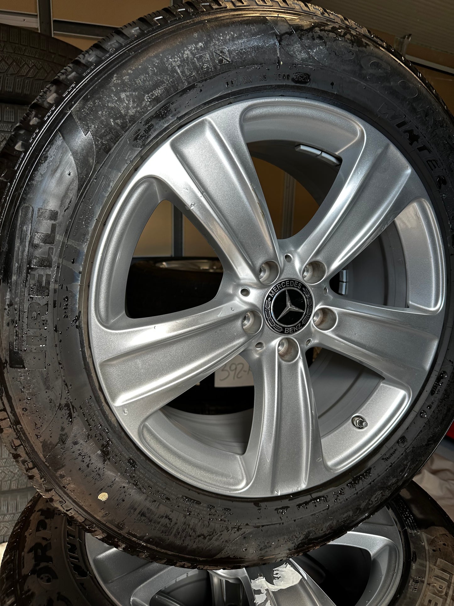 Оригинал Mercedes GLC Klasse W253 18 Zoll Мерцедес Глц класа W253 X253 C253 18 цола джанти зимен комплект зимни гуми