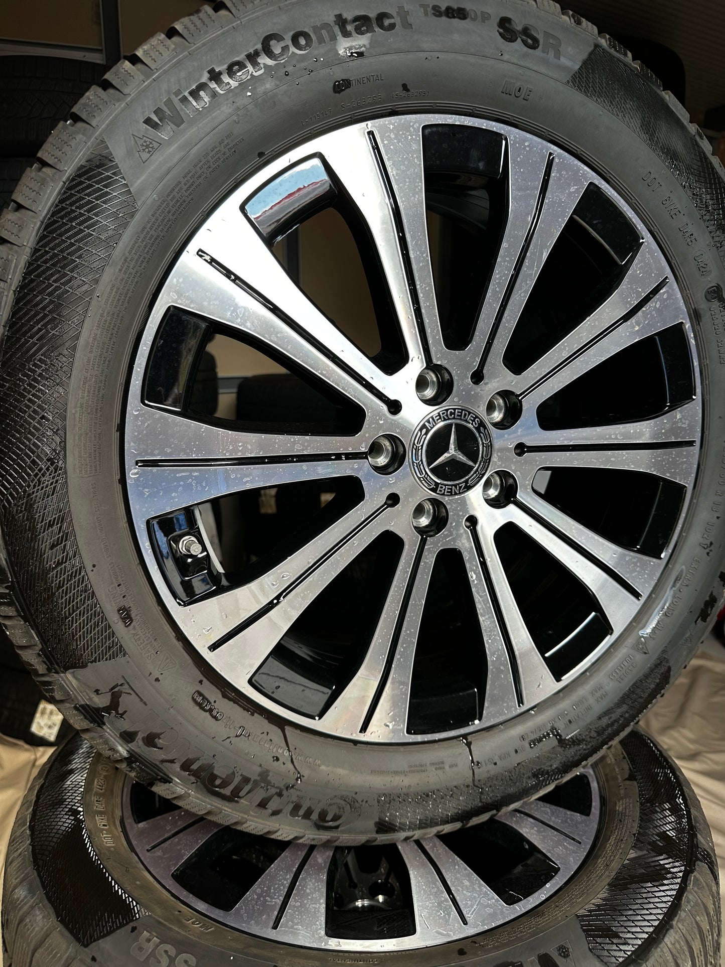 Mercedes EQA EQB H243 X243 18 Zoll Мерцедес 18 цола джанти зимен комплект зимни гуми