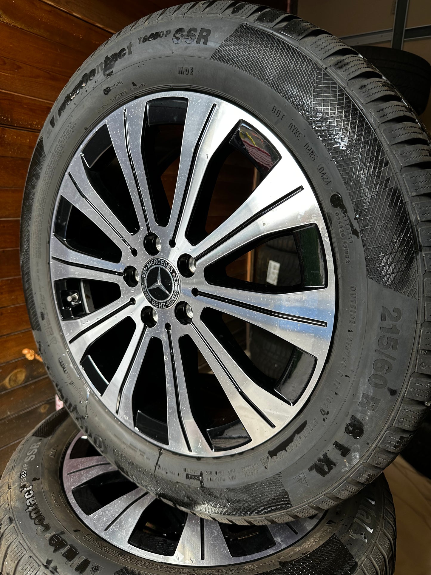 Mercedes EQA EQB H243 X243 18 Zoll Мерцедес 18 цола джанти зимен комплект зимни гуми