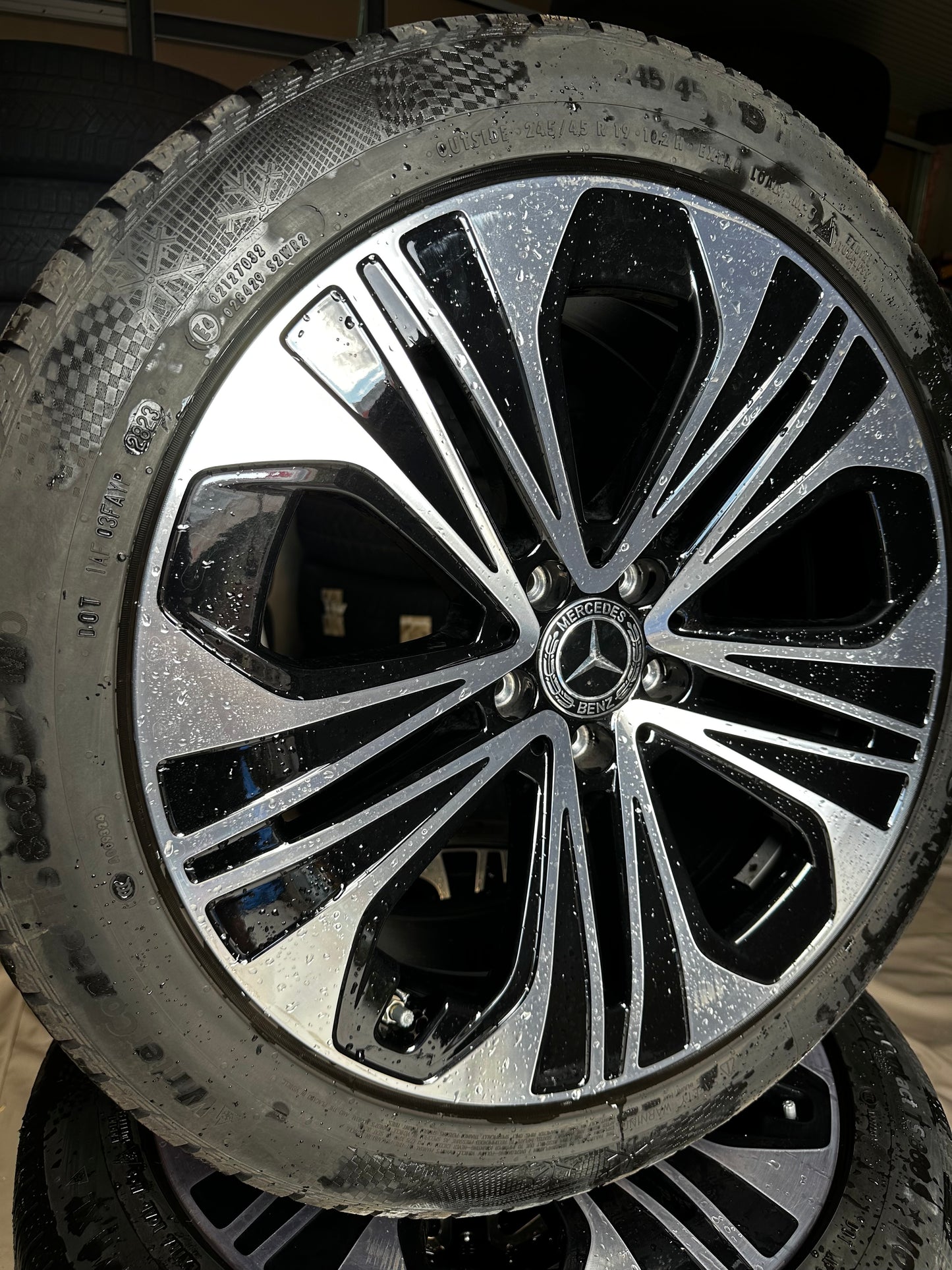Mercedes E Klasse W214 19 Zoll Мерцедес E класа W214 245 45 19 цола зимен комплект зимни гуми