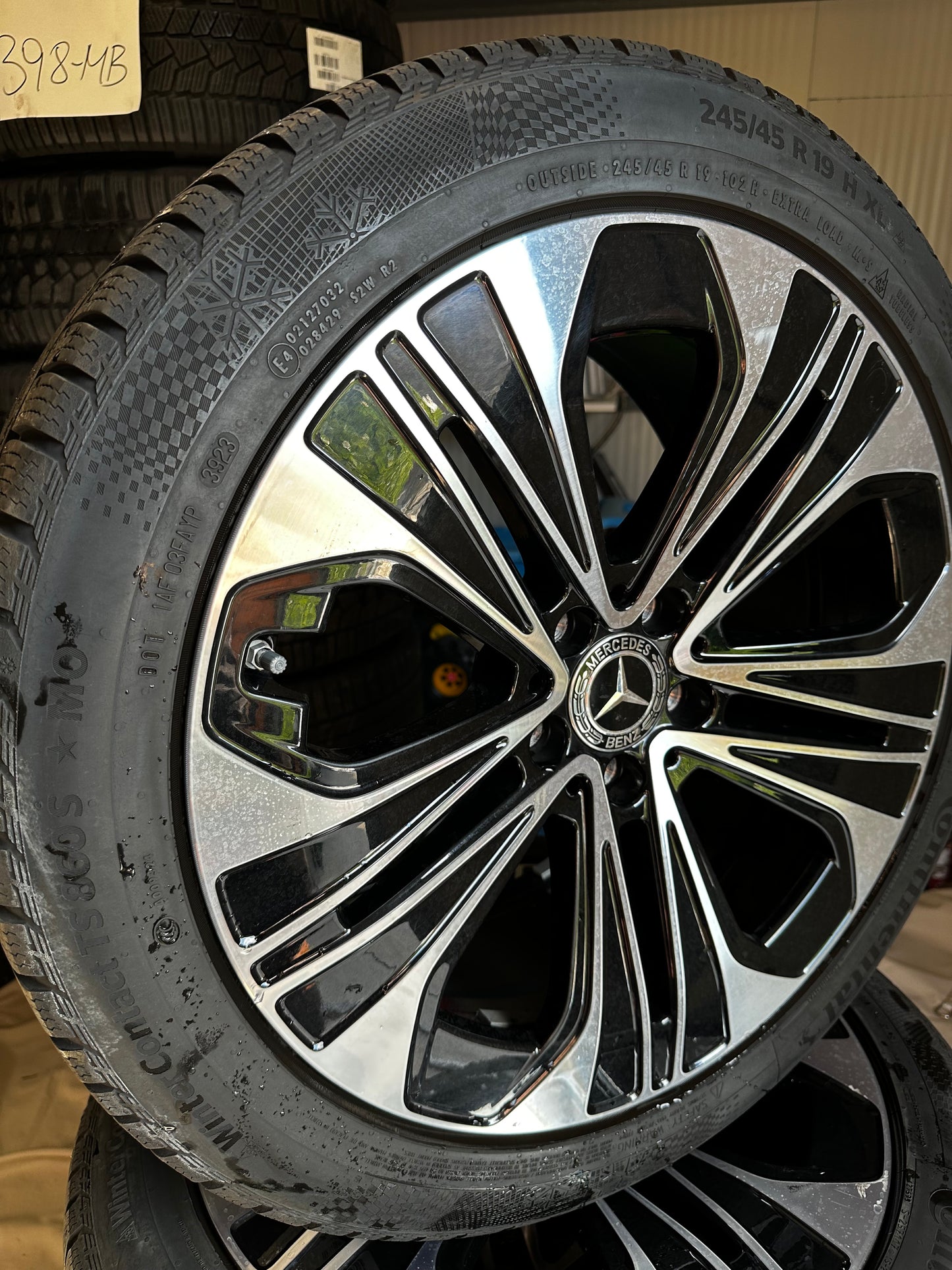 Mercedes E Klasse W214 19 Zoll Мерцедес E класа W214 245 45 19 цола зимен комплект зимни гуми