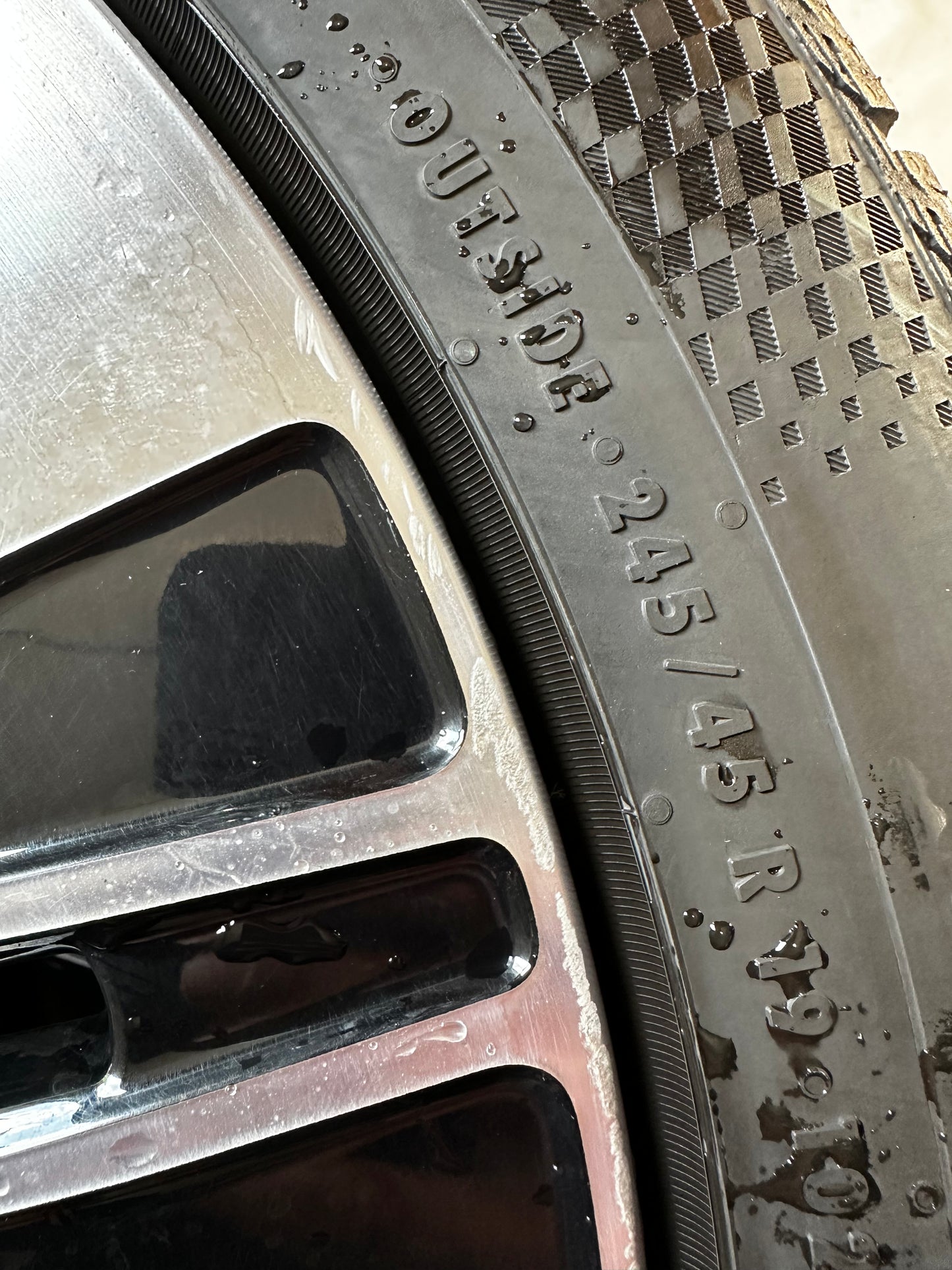 Mercedes E Klasse W214 19 Zoll Мерцедес E класа W214 245 45 19 цола зимен комплект зимни гуми