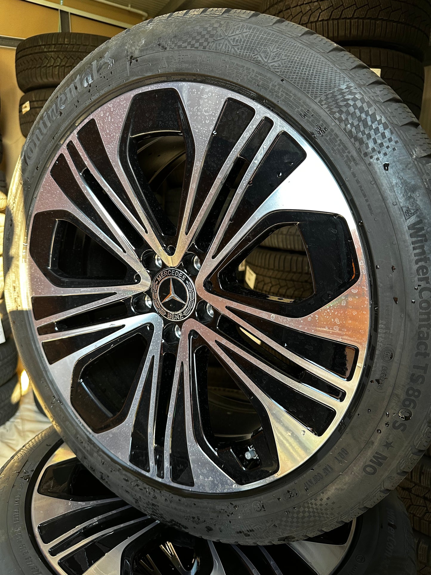 Mercedes E Klasse W214 19 Zoll Мерцедес E класа W214 245 45 19 цола зимен комплект зимни гуми