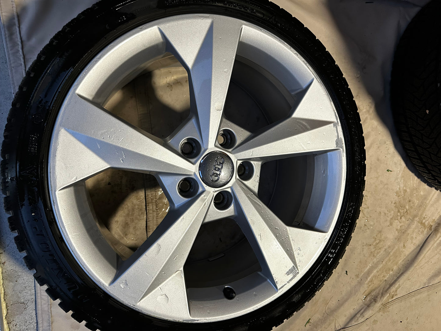 Audi A3 S3 GY 8Y 18 Zoll Ауди А3 С3 Алуминиеви джанти 18 цола зимен комплект зимни гуми