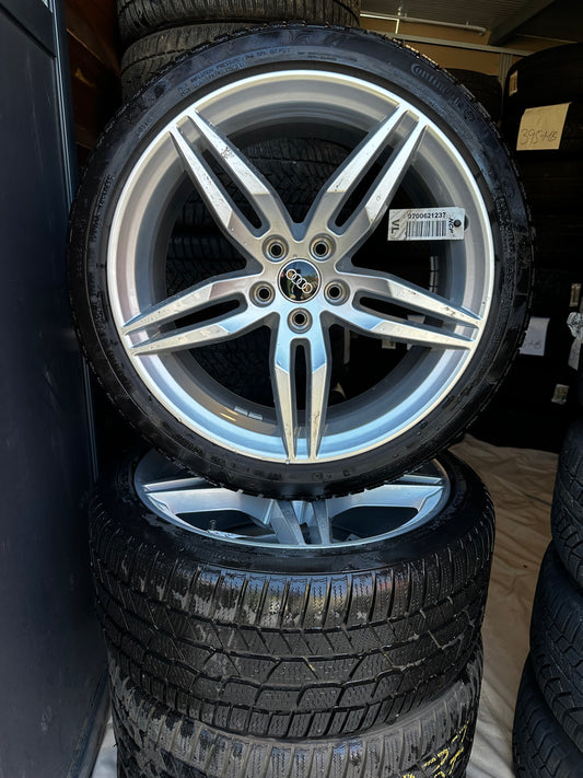 Audi A4 A5 S4 S5 B9 8W 19 Zoll Ауди А4 А5 С4 С5 Алуминиеви джанти 255 35 19 цола зимен комплект зимни Гуми