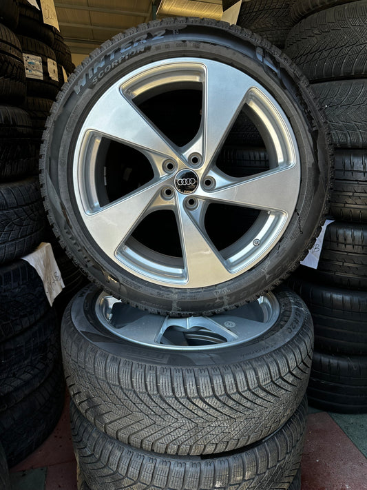 Оригинал Audi Q5 SQ5 GU 8MA 20 Zoll Ауди Ку5 Алуминиеви джанти 255 45 20 цола зимен комплект зимни гуми