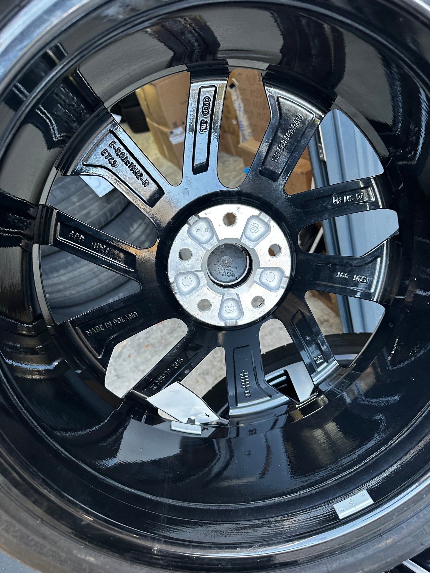Оригинал като нови Audi A3 S3 8V 8Y 19 Zoll Ауди А3 С3 Алуминиеви джанти 19 цола летен комплект летни Гуми