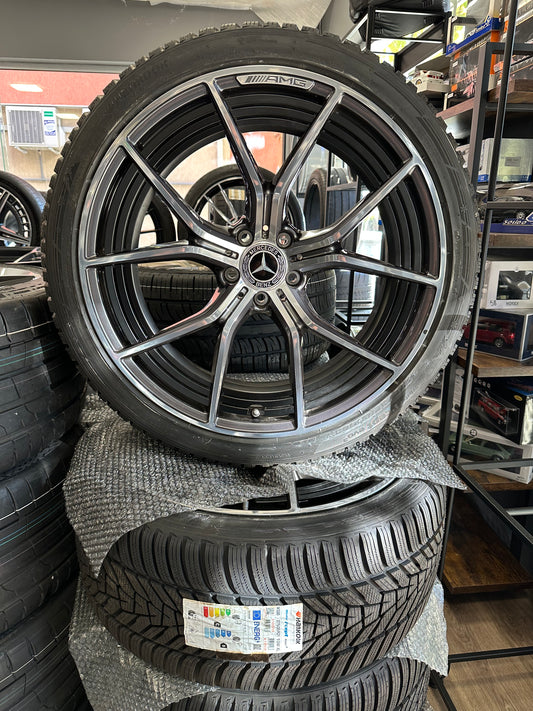 Като Нови Mercedes AMG GT 4 door W290 21 Zoll Мерцедес АМГ ГТ 21 цола джанти зимен комплект зимни гуми