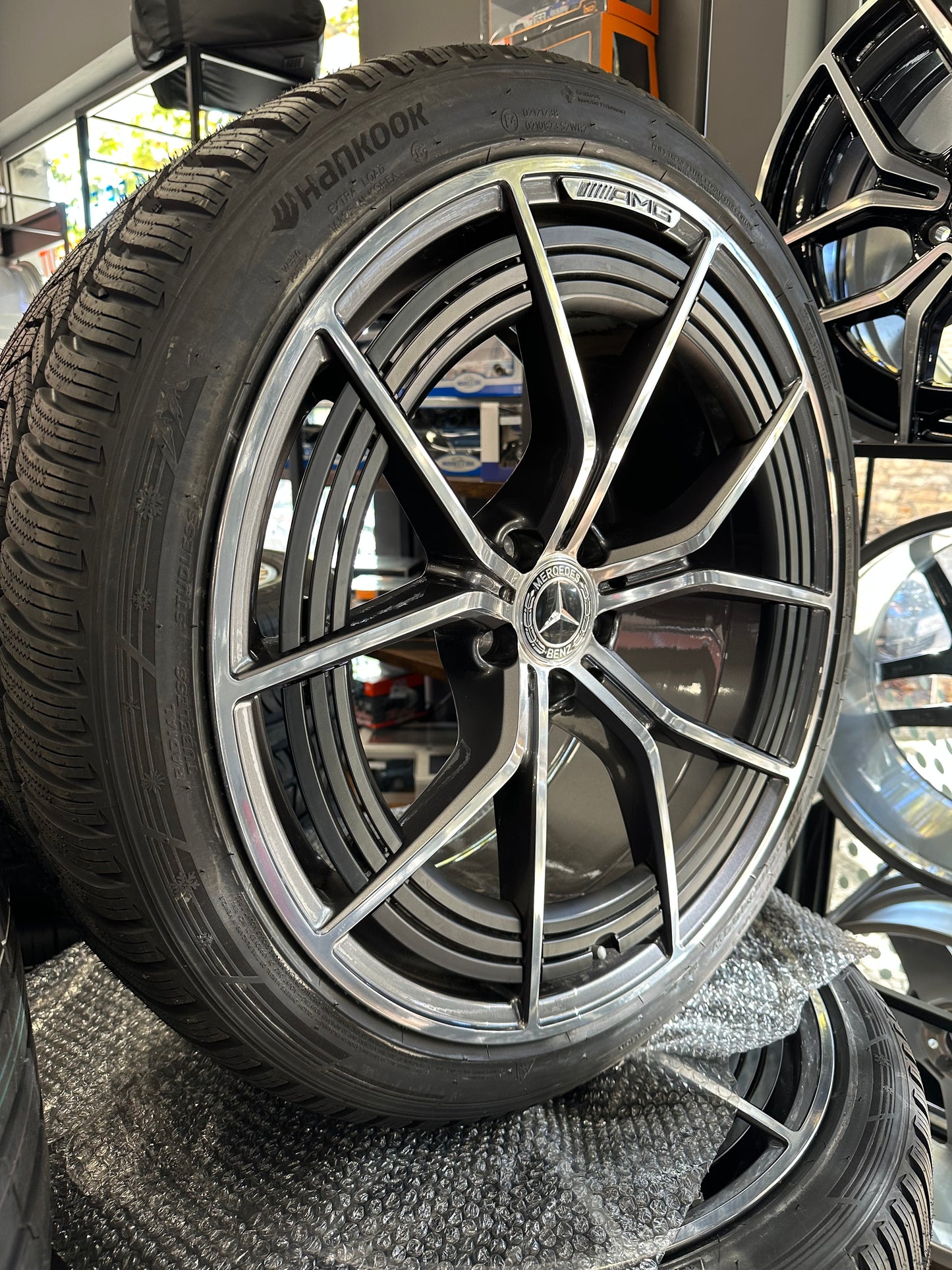 Като Нови Mercedes AMG GT 4 door W290 21 Zoll Мерцедес АМГ ГТ 21 цола джанти зимен комплект зимни гуми