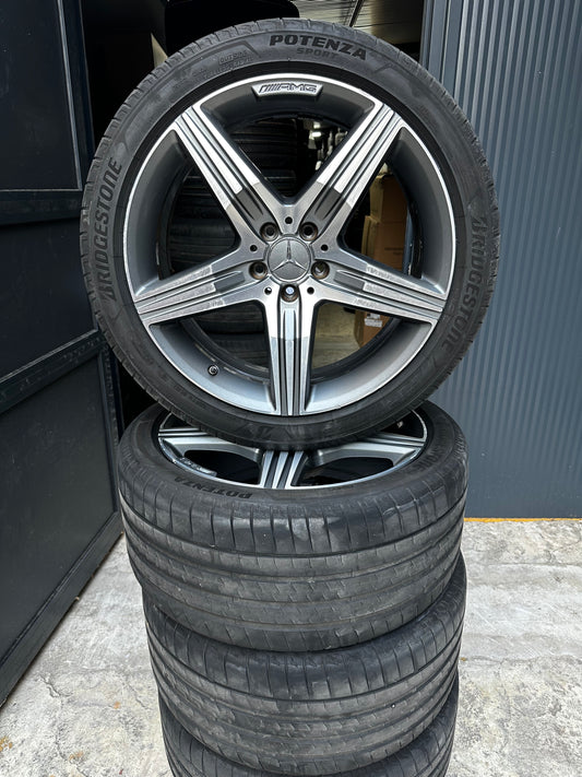 Оригинал Mercedes S Klasse S63 AMG 20 Zoll W217 W222 Мерцедес С Класа С63 АМГ W222 W217 20 цола AMG джанти летен комплект летни гуми