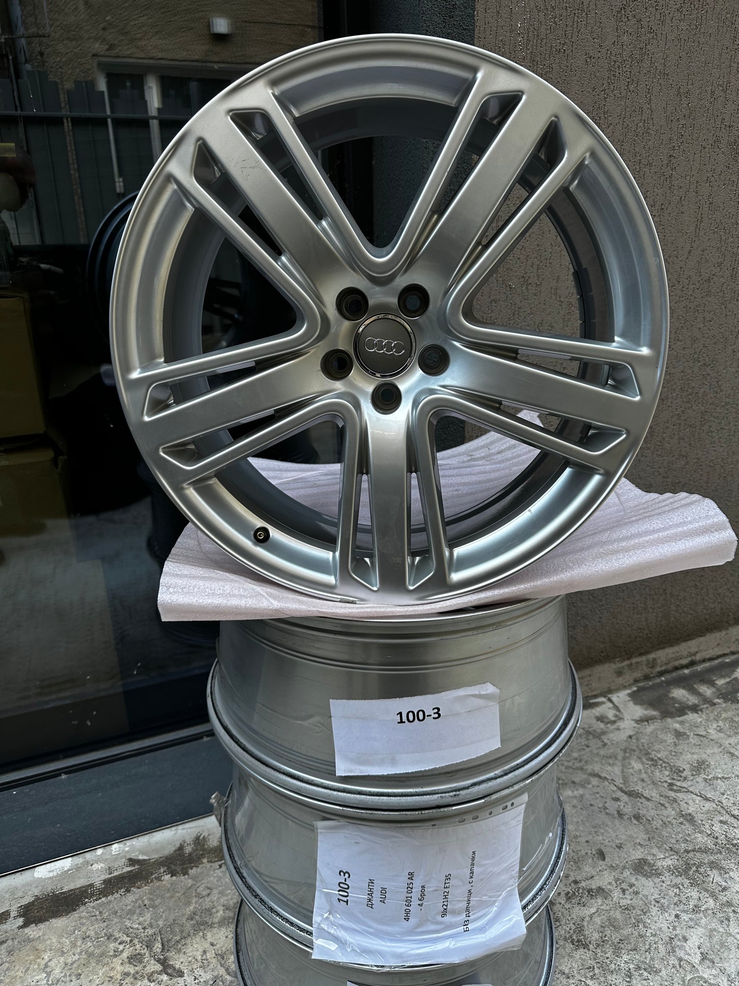 Оригинал Audi A7 S7 A8 S8 4H 21 Zoll Ауди А7 С7 А8 С8 Алуминиеви джанти 21 цола 9J ET35