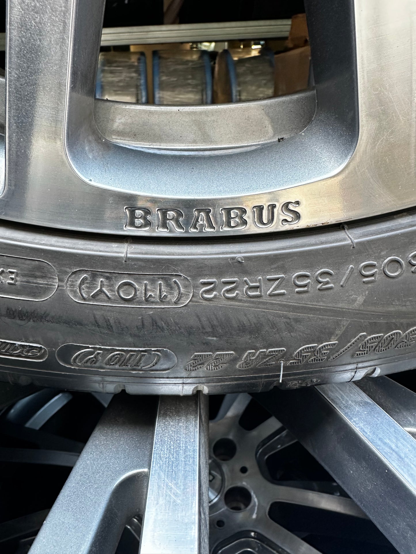 Оригинал BRABUS Monoblock R Mercedes G63 AMG G klasse 22 Zoll Мерцедес Г класа W463 22 цола БРАБУС джанти летен комплект летни гуми