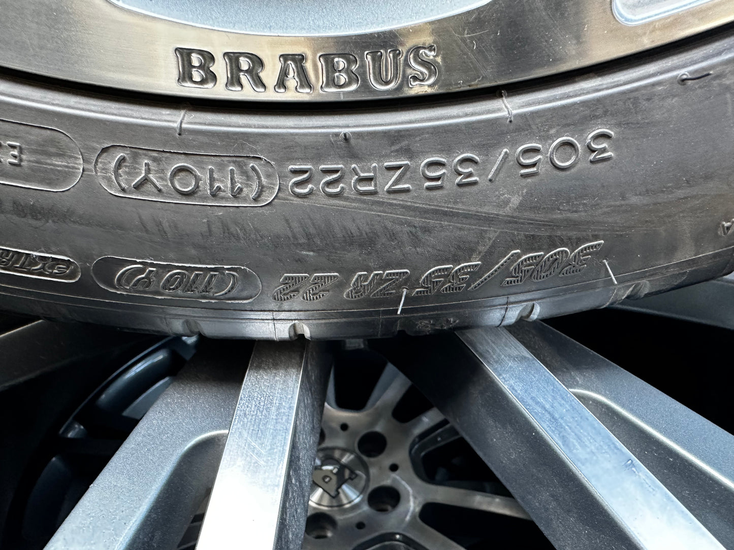 Оригинал BRABUS Monoblock R Mercedes G63 AMG G klasse 22 Zoll Мерцедес Г класа W463 22 цола БРАБУС джанти летен комплект летни гуми