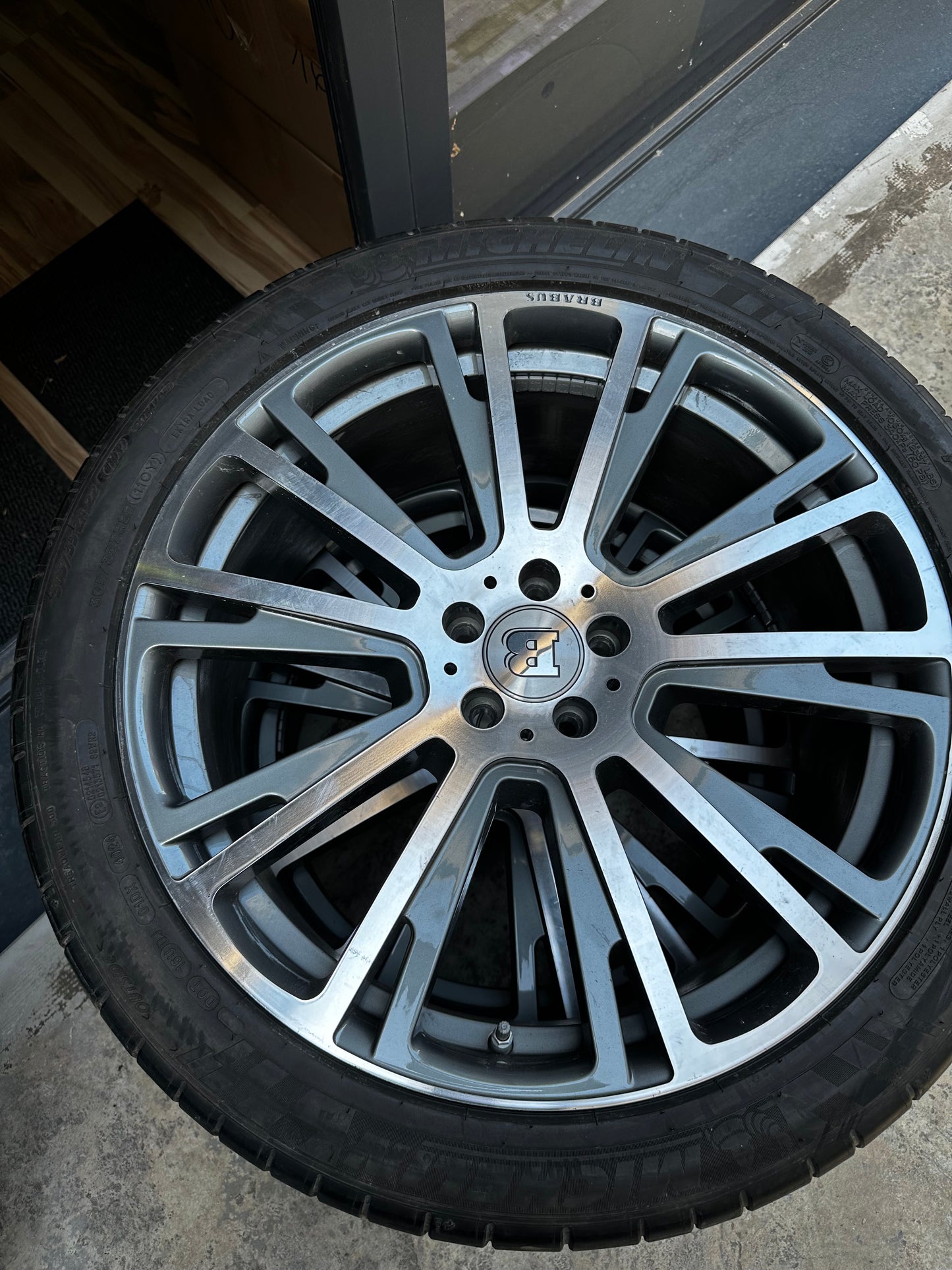 Оригинал BRABUS Monoblock R Mercedes G63 AMG G klasse 22 Zoll Мерцедес Г класа W463 22 цола БРАБУС джанти летен комплект летни гуми