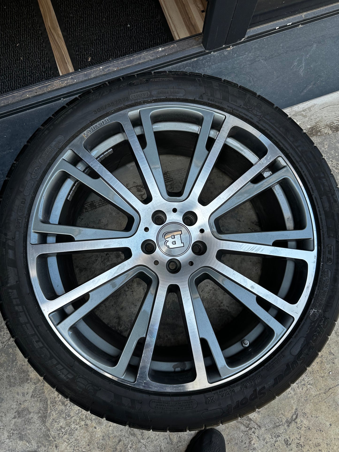 Оригинал BRABUS Monoblock R Mercedes G63 AMG G klasse 22 Zoll Мерцедес Г класа W463 22 цола БРАБУС джанти летен комплект летни гуми