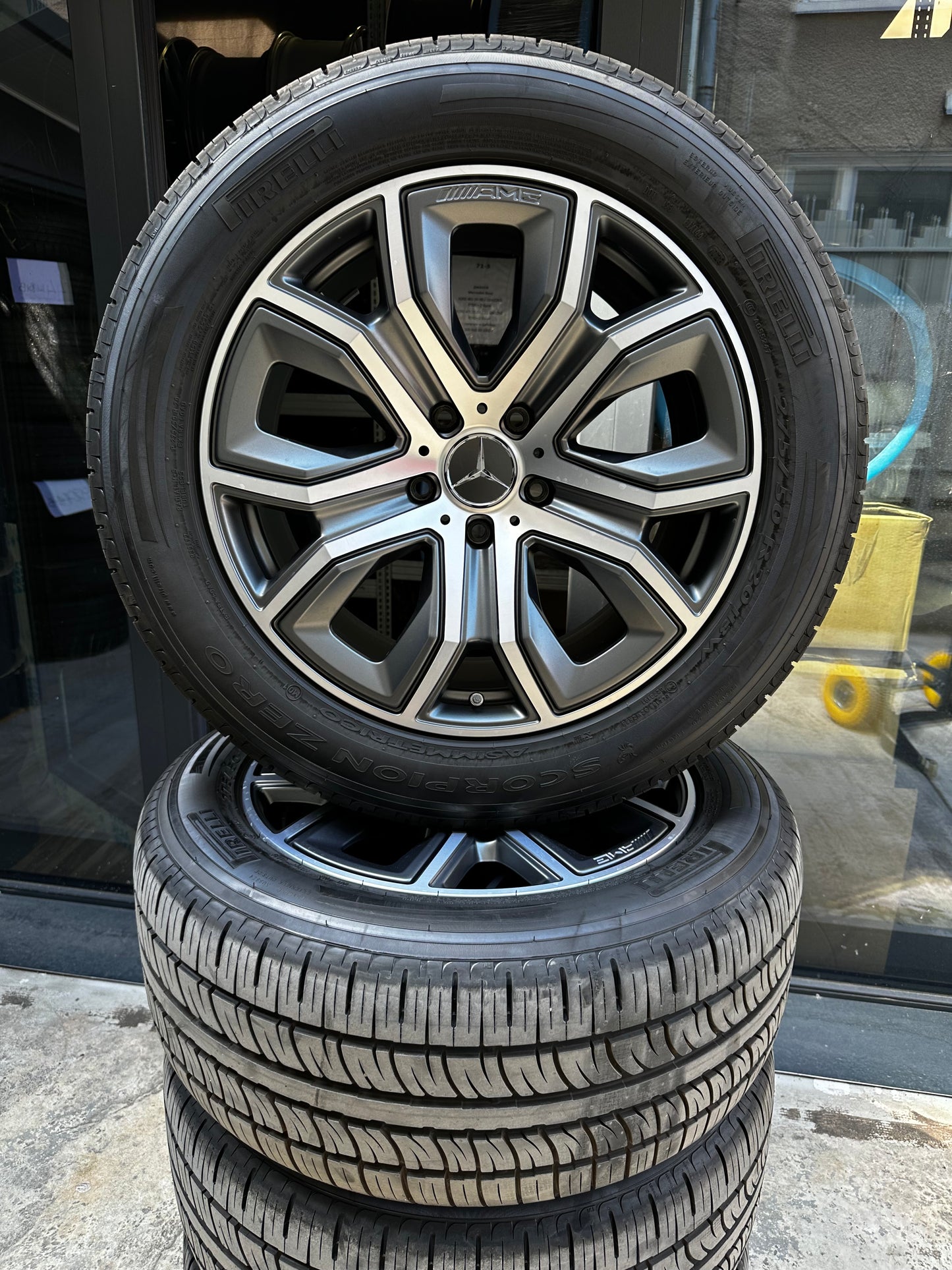 Нови Оригинал Mercedes G63 AMG G Klasse W463 W465 20 Zoll Мерцедес Г63 Г класа В463 В465 20 цола AMG джанти летен комплект летни гуми