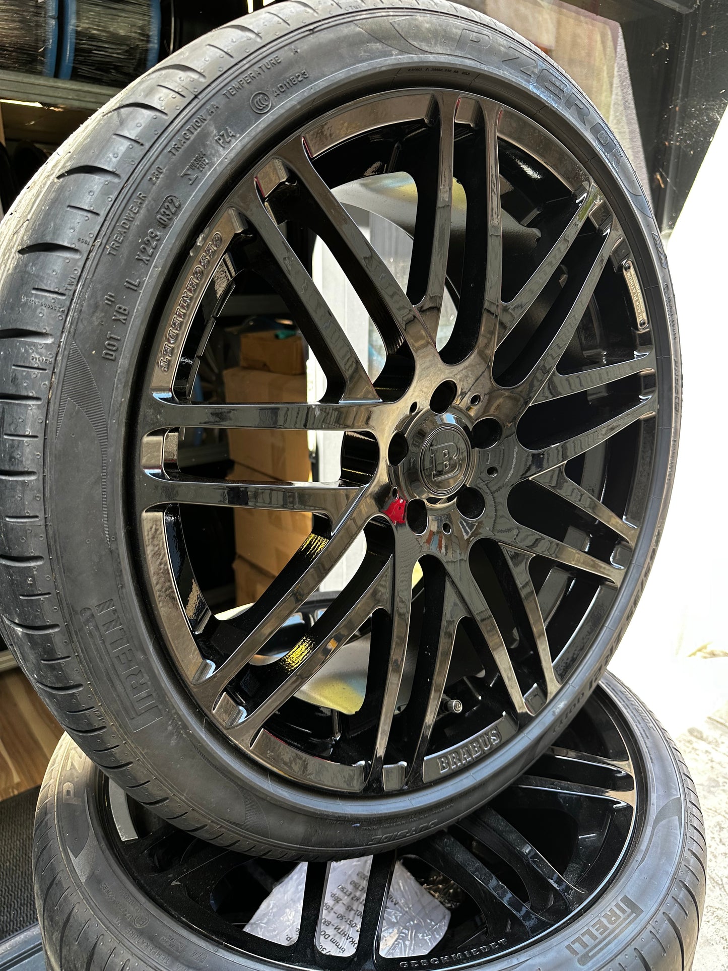 Оригинал Нови BRABUS Monoblock F Mercedes S63 AMG S Klasse W222 W223 V223 21 Zoll Мерцедес С63 AMG С класа W223 V223 21 цола БРАБУС Моноблок Ф джанти летен комплект летни гуми