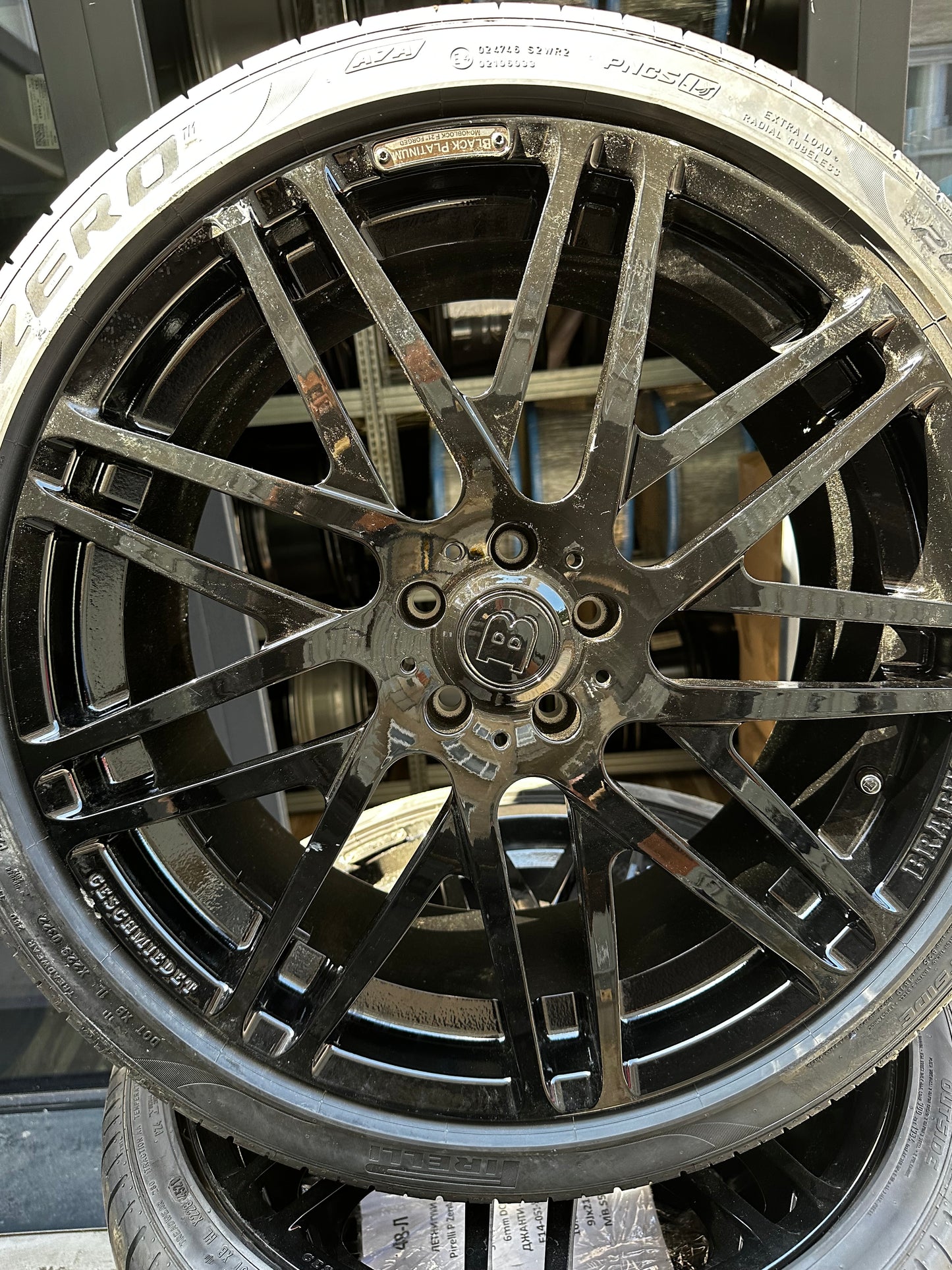 Оригинал Нови BRABUS Monoblock F Mercedes S63 AMG S Klasse W222 W223 V223 21 Zoll Мерцедес С63 AMG С класа W223 V223 21 цола БРАБУС Моноблок Ф джанти летен комплект летни гуми