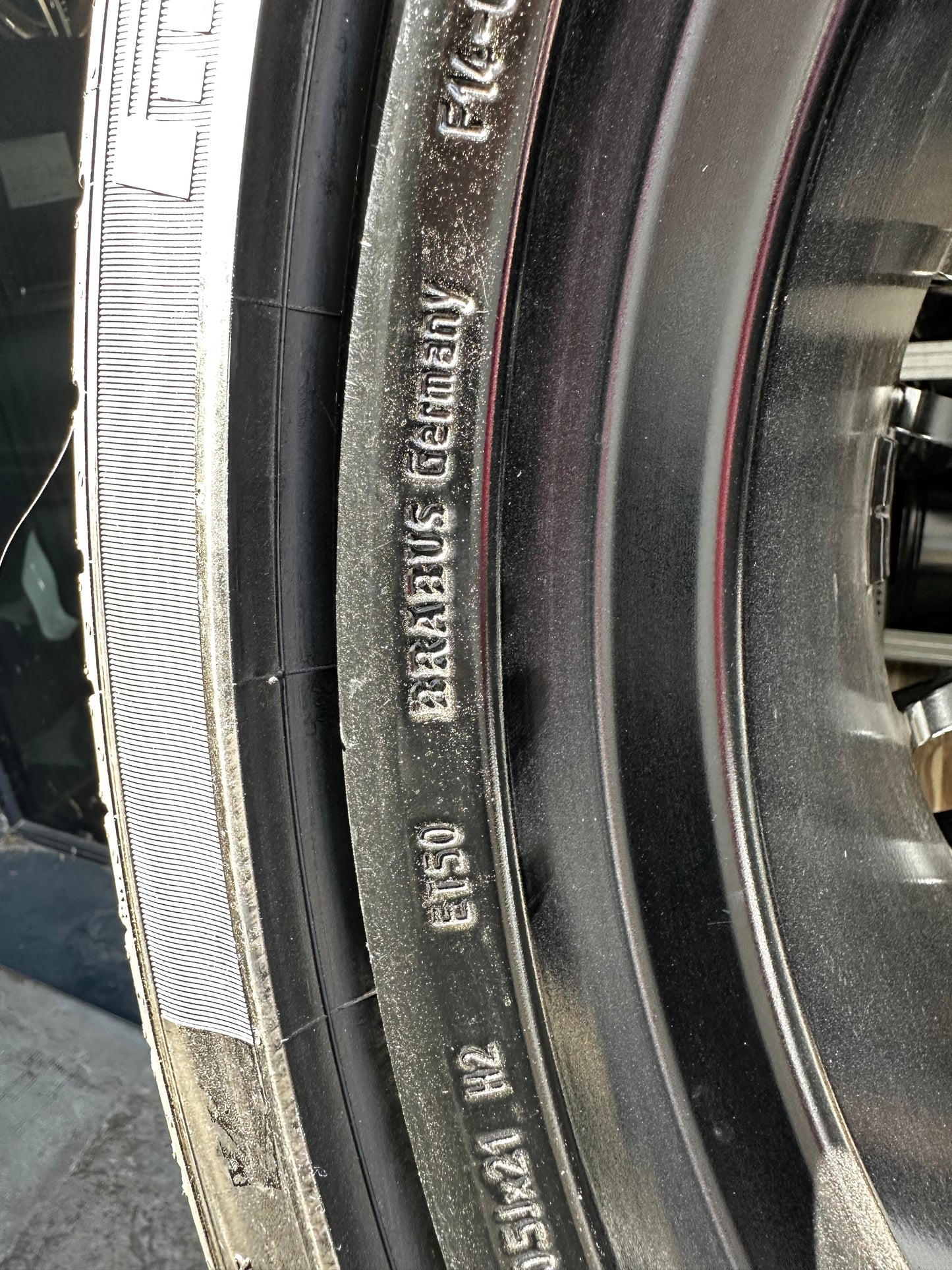 Оригинал Нови BRABUS Monoblock F Mercedes S63 AMG S Klasse W222 W223 V223 21 Zoll Мерцедес С63 AMG С класа W223 V223 21 цола БРАБУС Моноблок Ф джанти летен комплект летни гуми