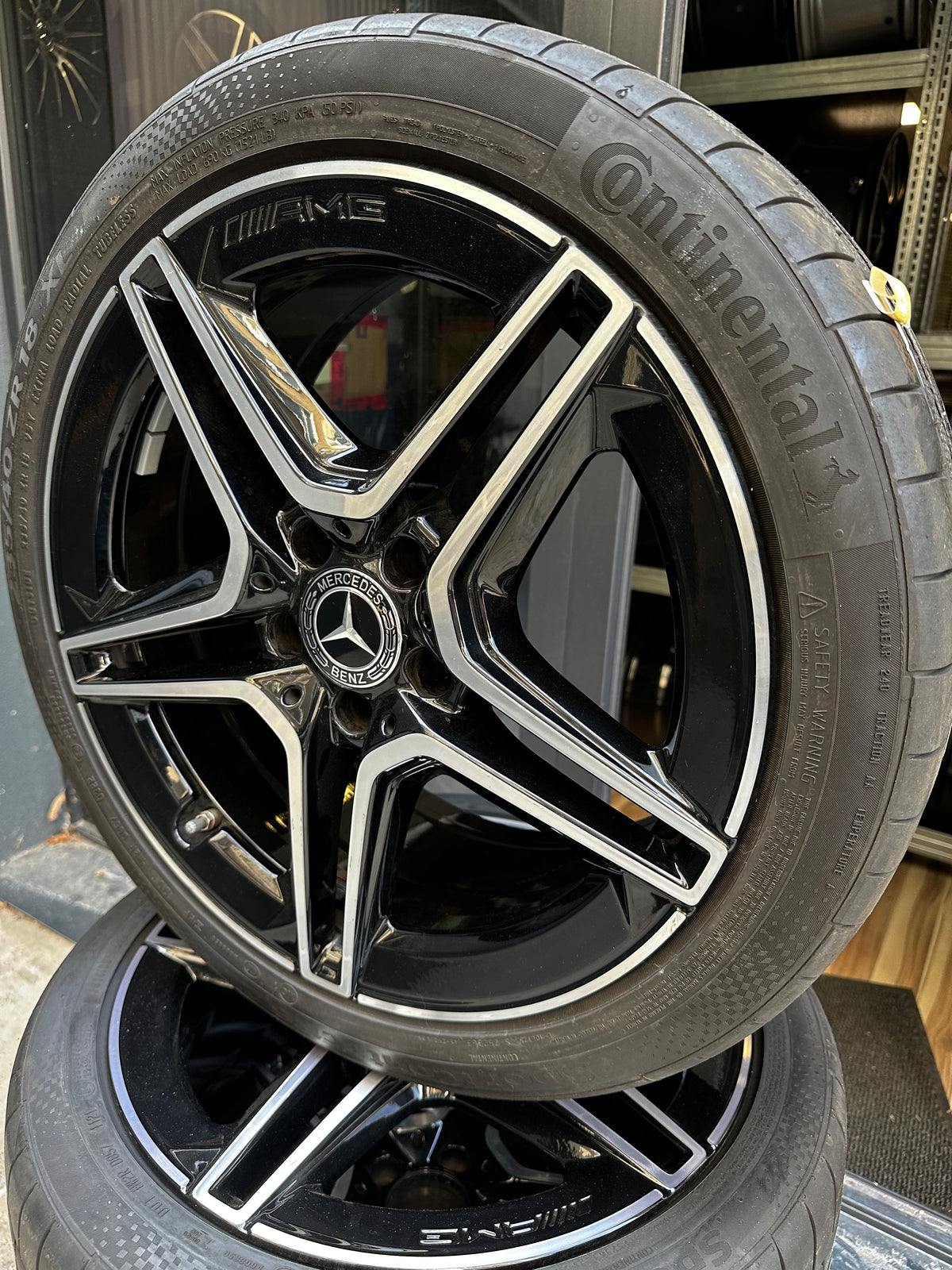 Оригинал Mercedes A35 AMG W177 18 Zoll Мерцедес А35 АМГ 18 цола джанти летен комплект летни гуми